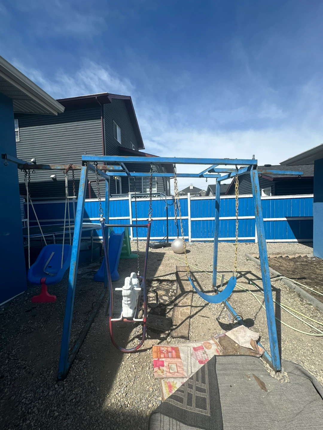 Swing Set and Trampoline for Kids - photo 4