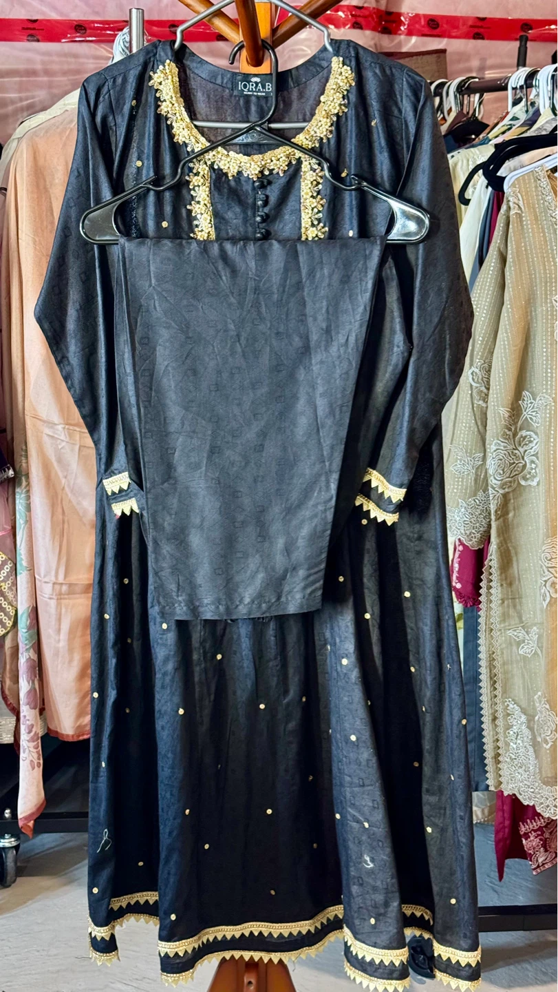 IORAB Black Kurta with Pants - photo 5