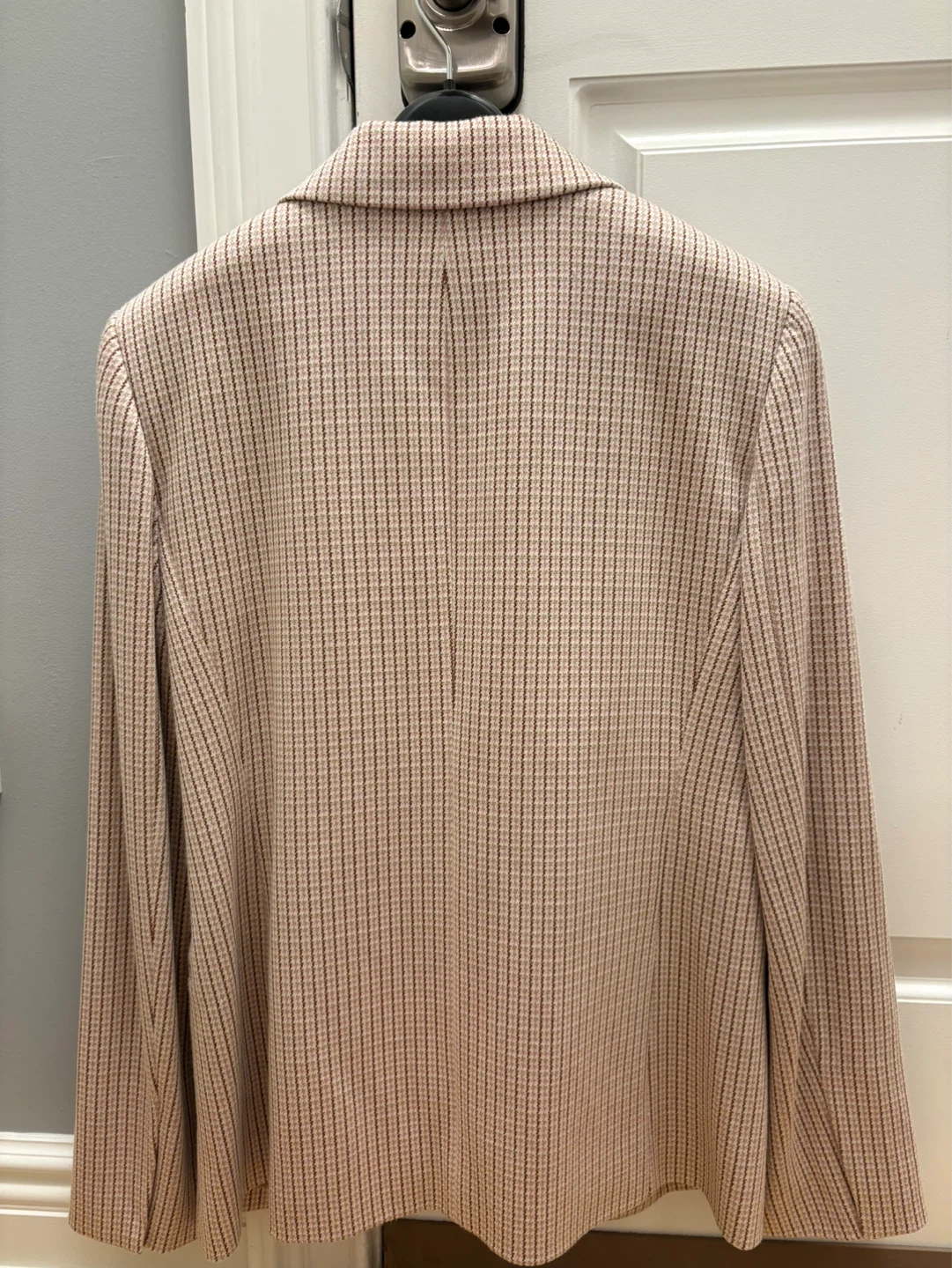 Theory Staple Blazer C Blush Multi Stratton Knit - photo 2