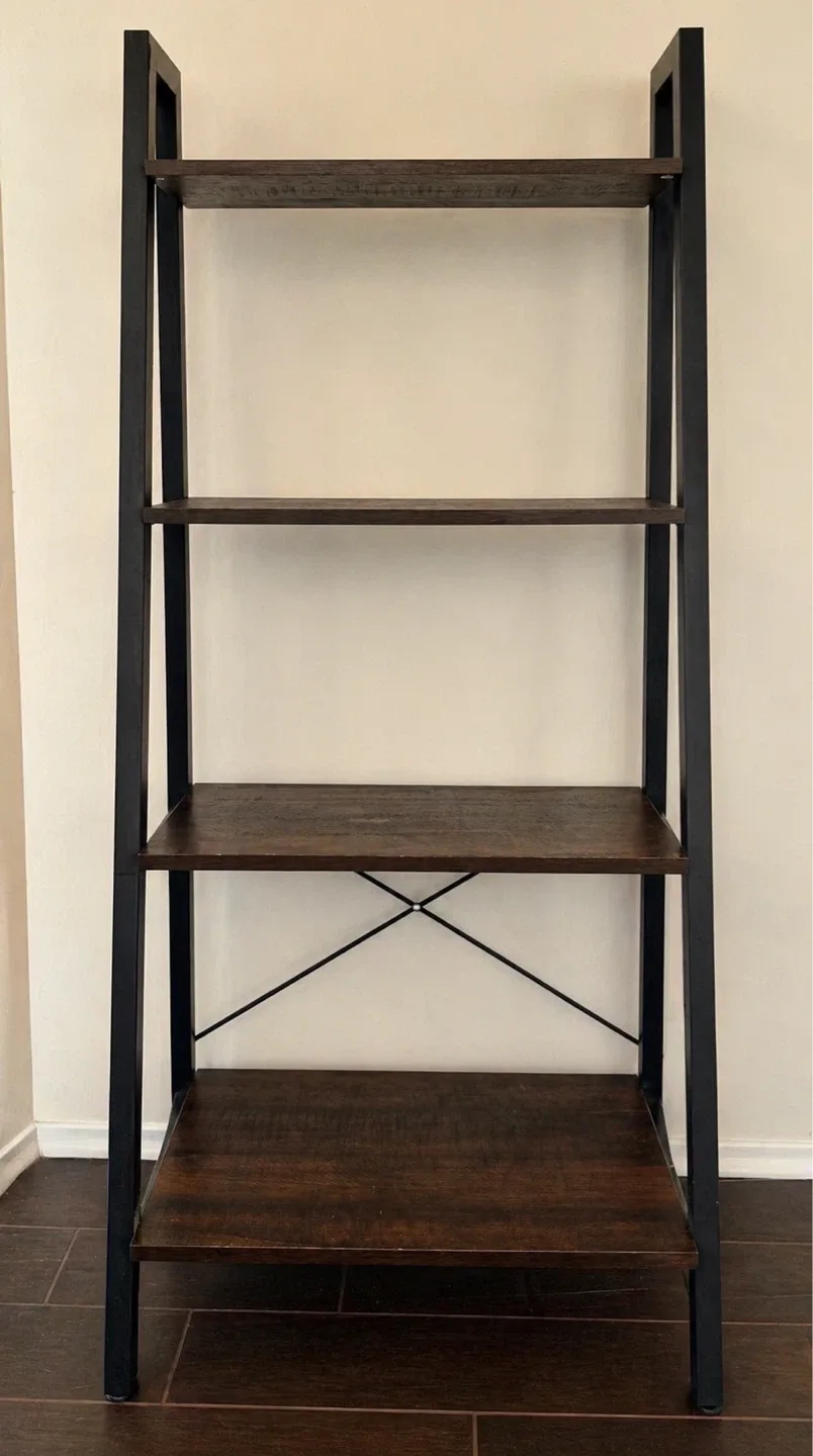 4-Tier Storage Rack-Ladder Shelf