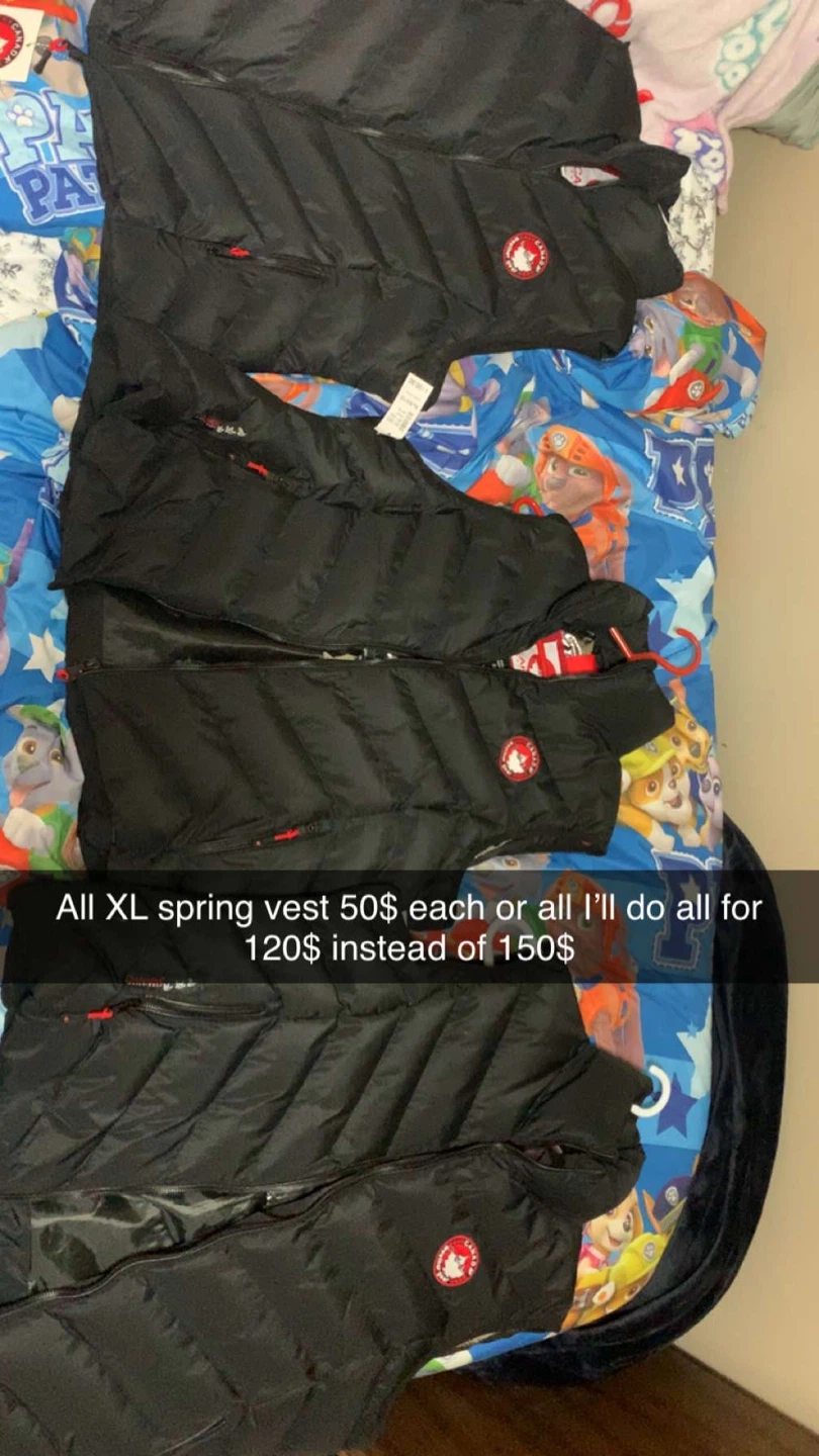 Black XL Spring Vest