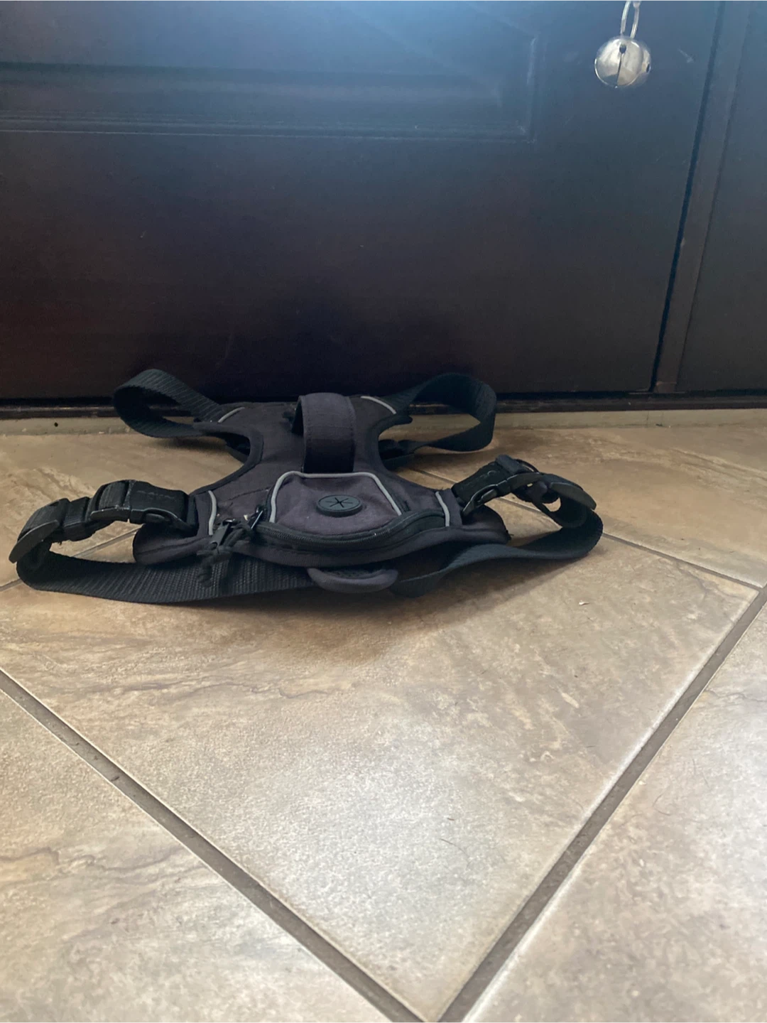 Black Dog Harness with Pouches - photo 2