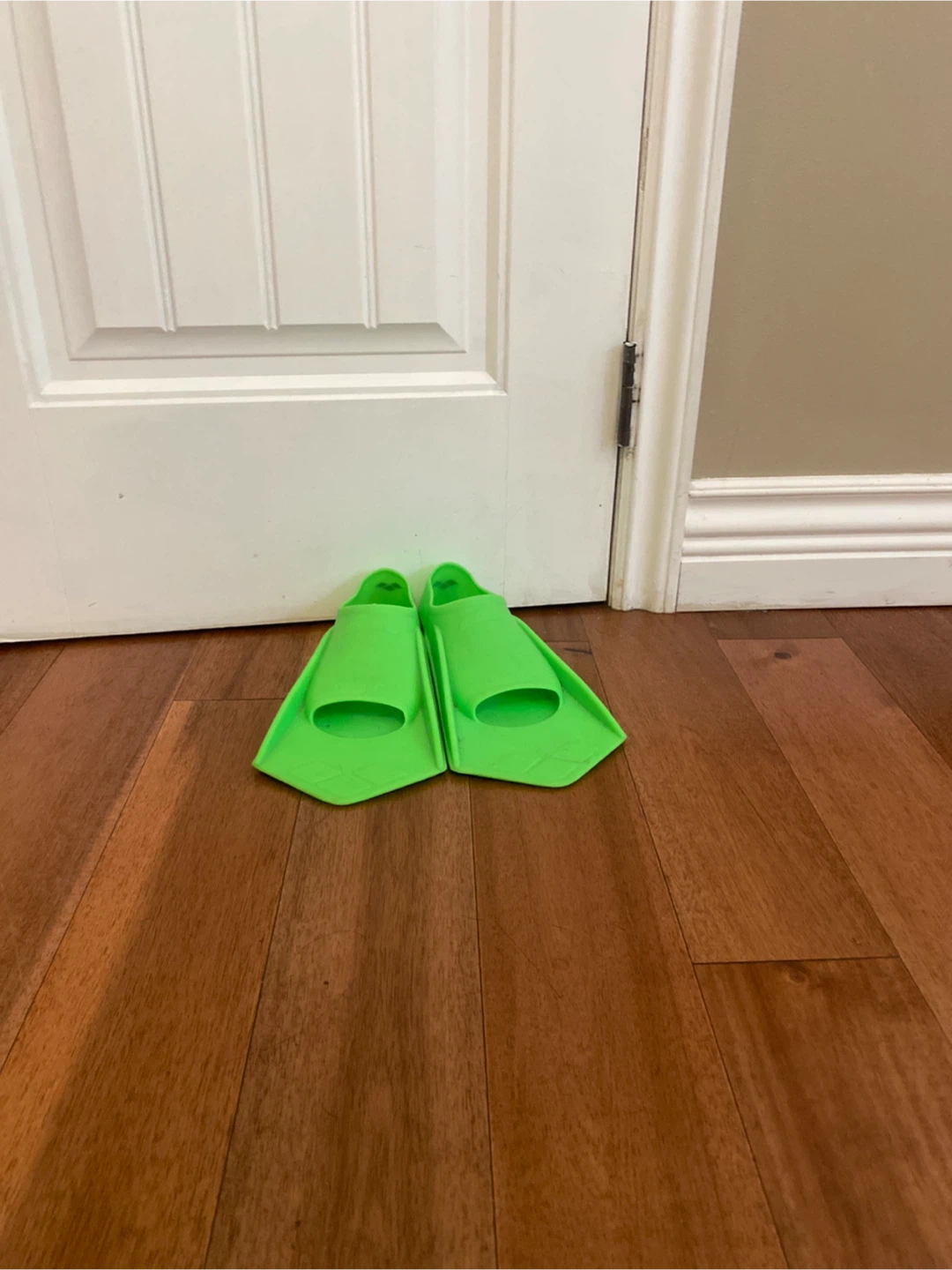 Bright Green Swim Fins - photo 2