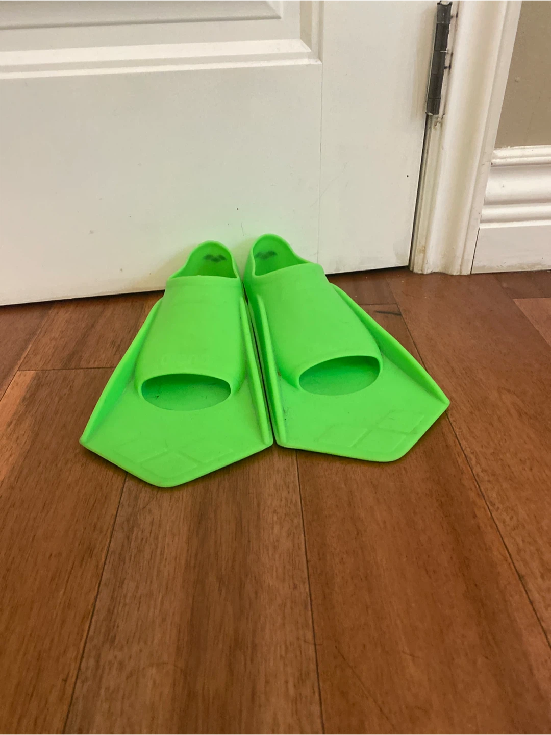 Bright Green Swim Fins