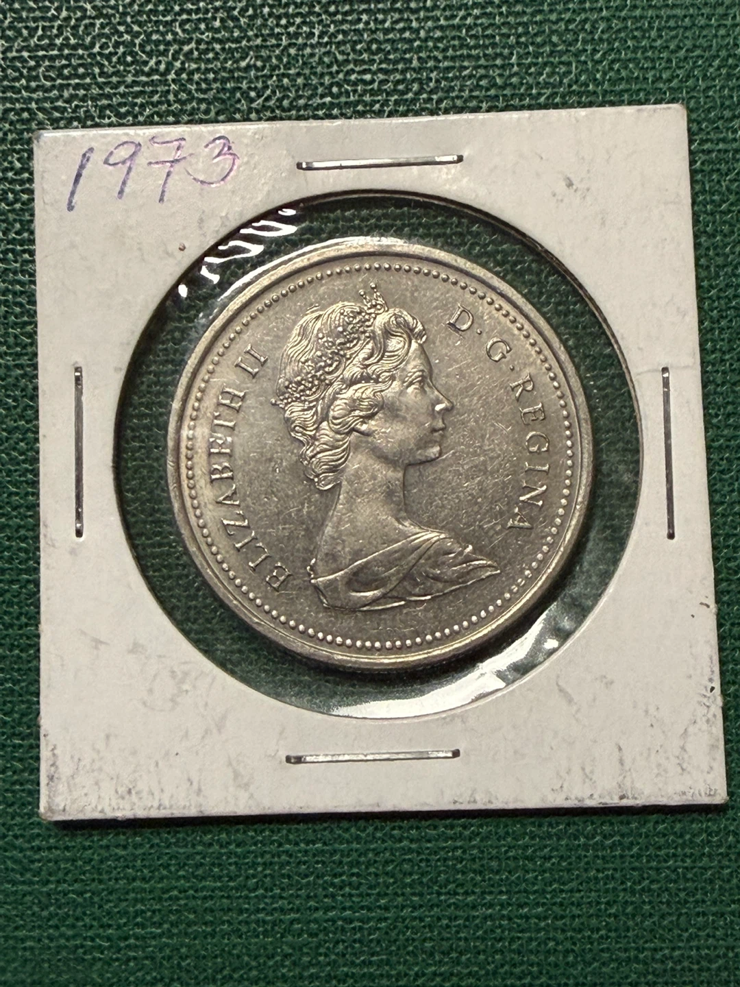 1973 Canada Dollar Coin - Prince Edward Island - photo 2