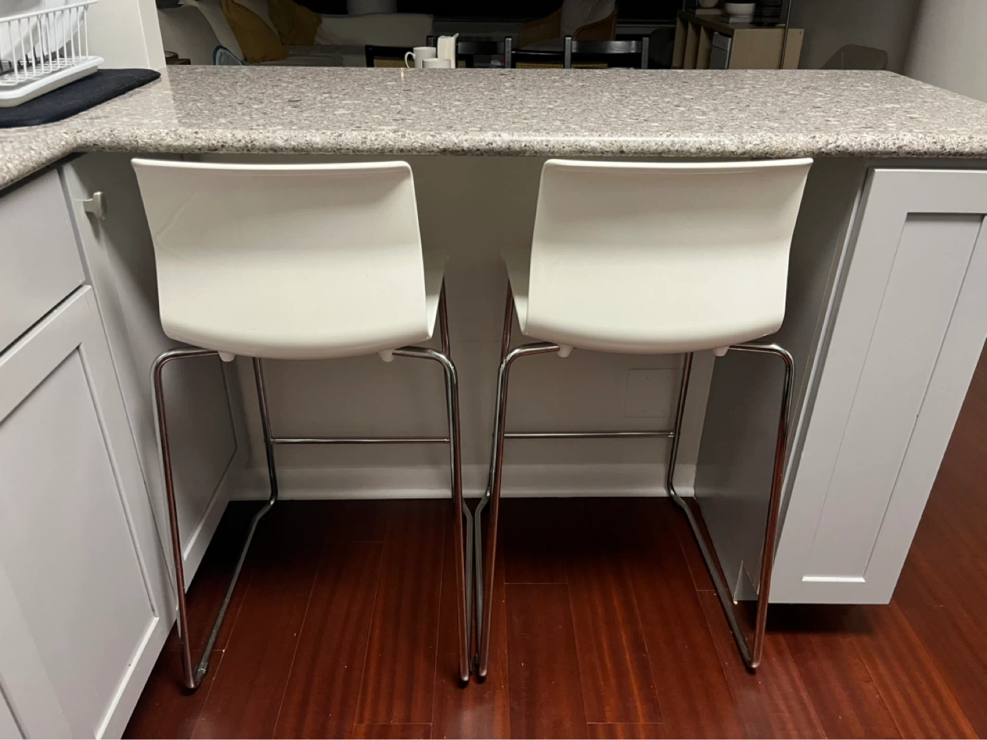 White Bar Stools - Original price $125 each - photo 2