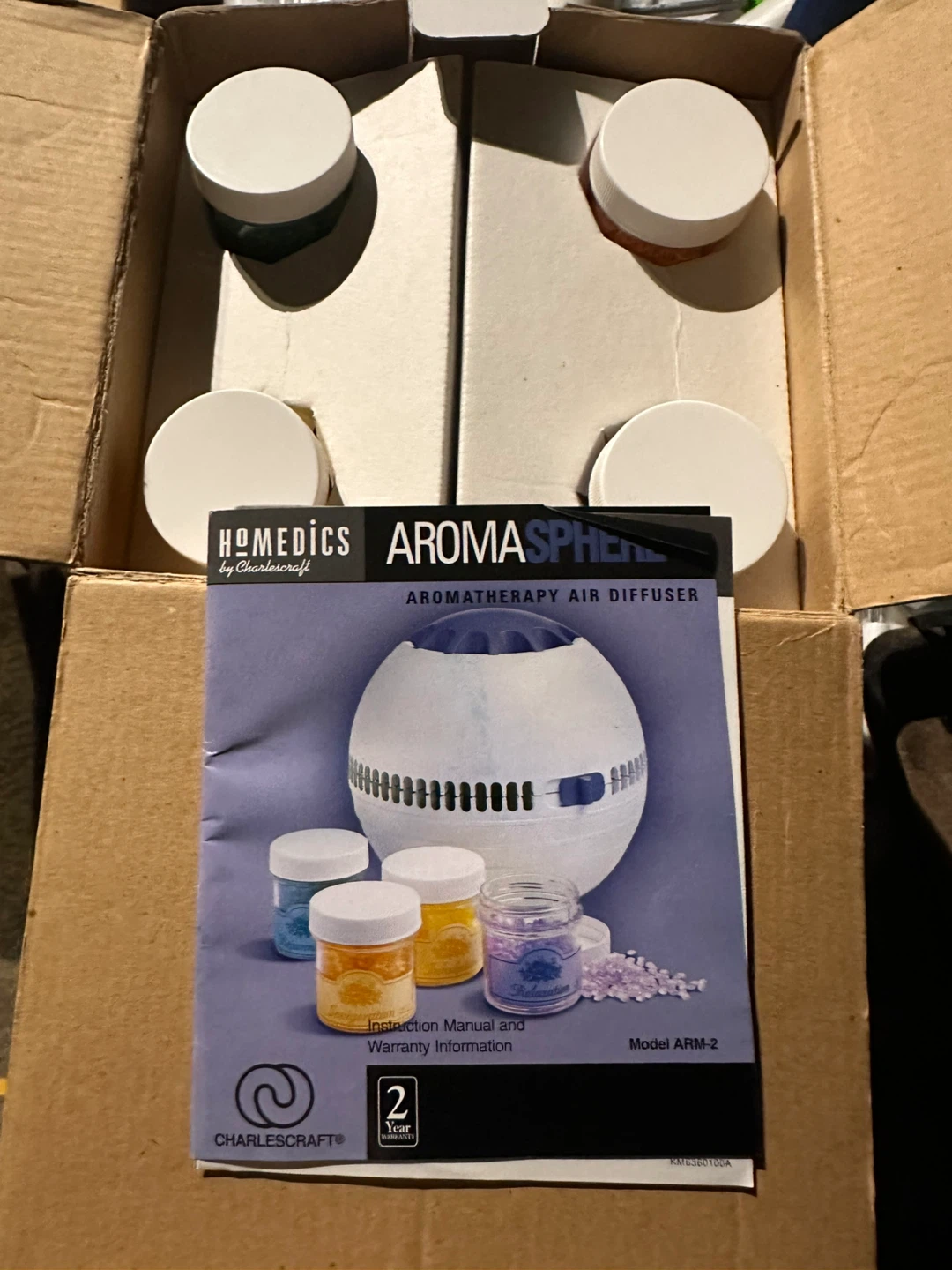 HoMedics AromaSphere Aromatherapy Air Diffuser - photo 2