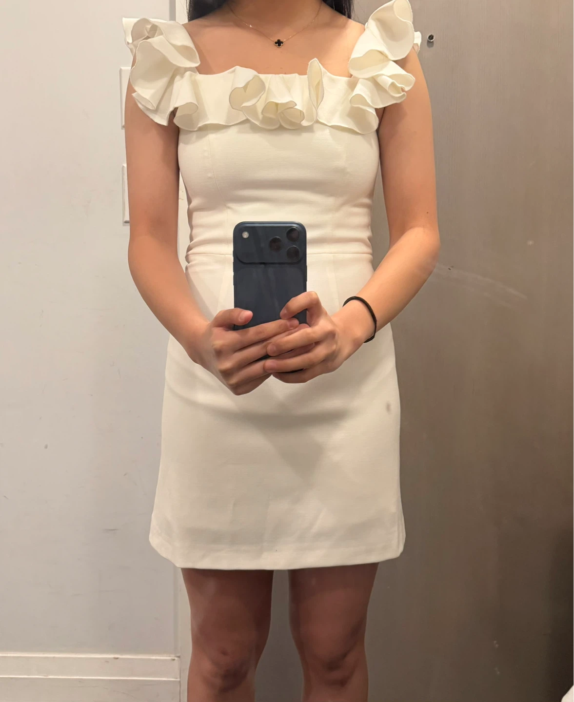 French Connection Womens Whisper Light Ruffle Dress - photo 3