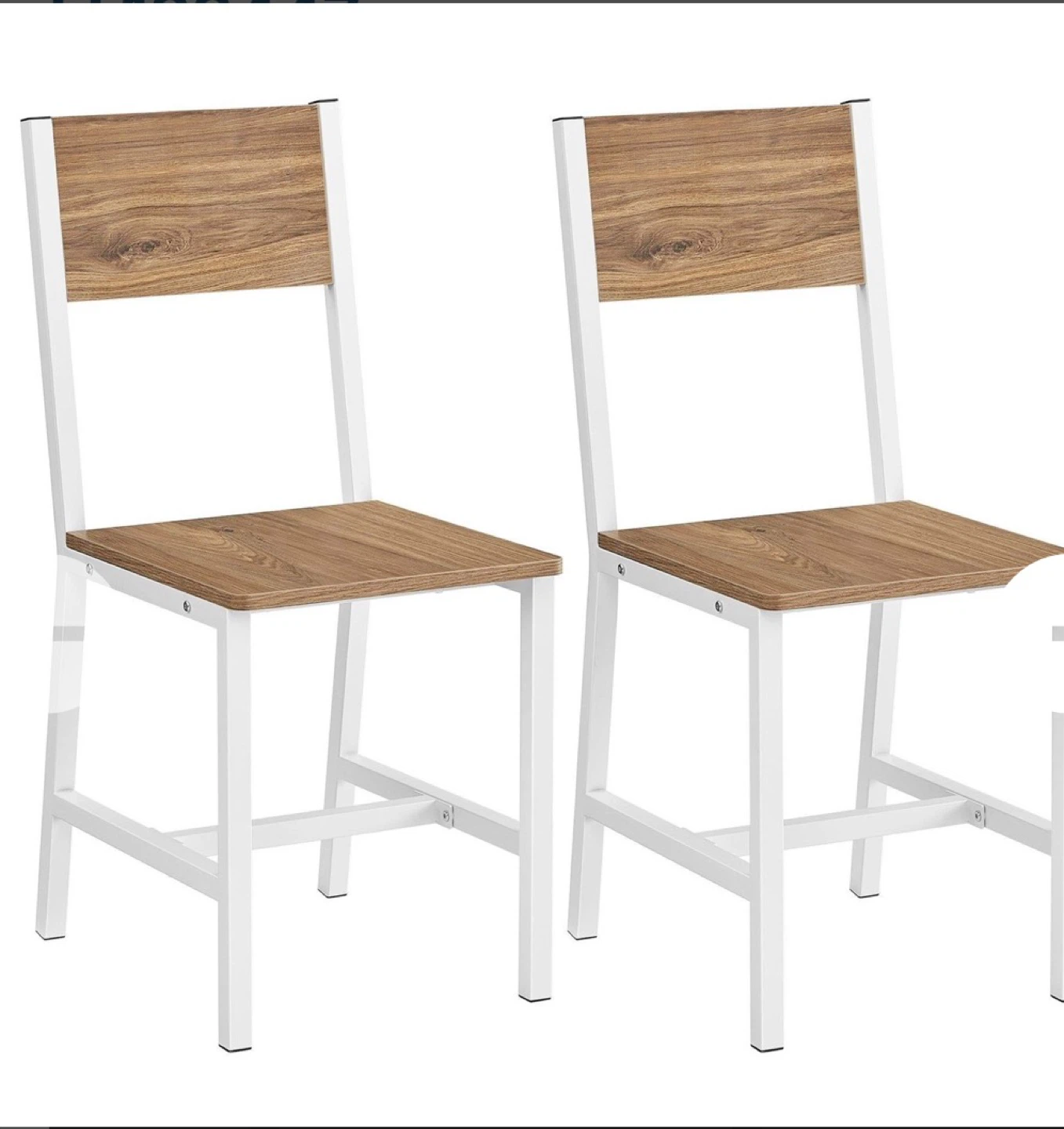 VASAGLE LDC092 Set of 2 Dining Chairs