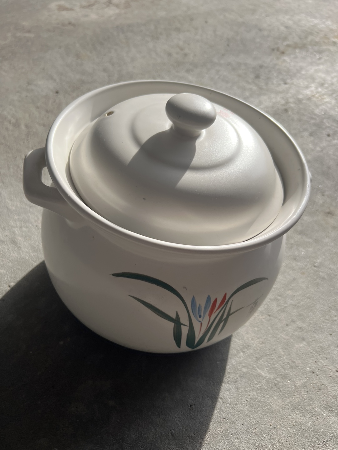 KangsShu Ceramic Stew Pot with Lid