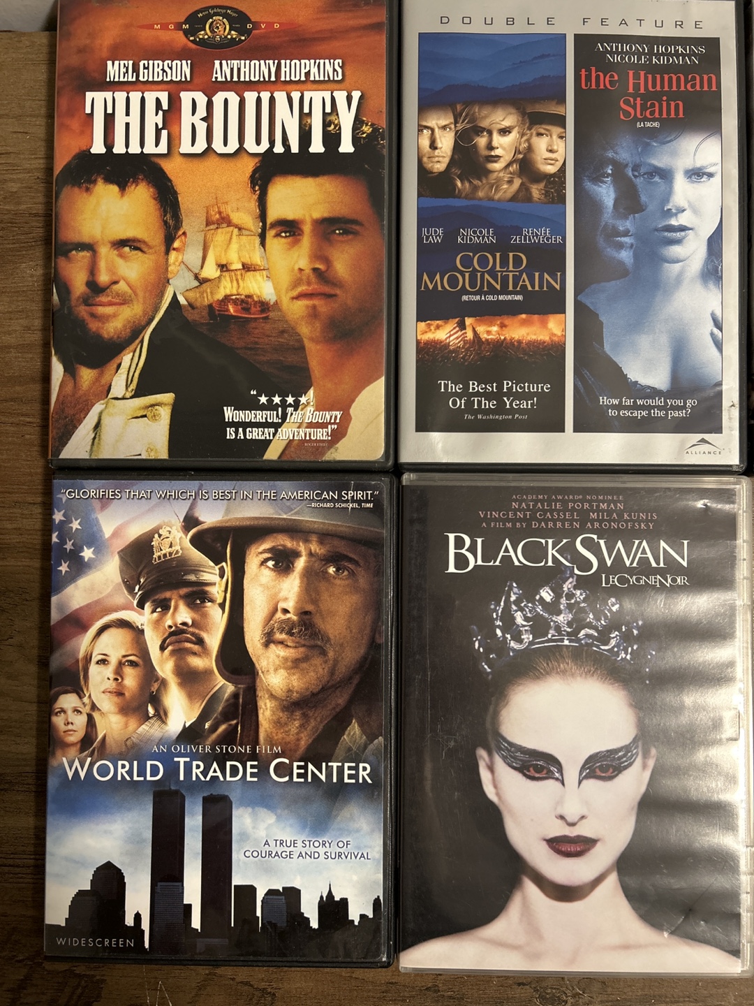 Assorted DVD Movies - The Bounty, Black Swan, Rob Roy & More - photo 2