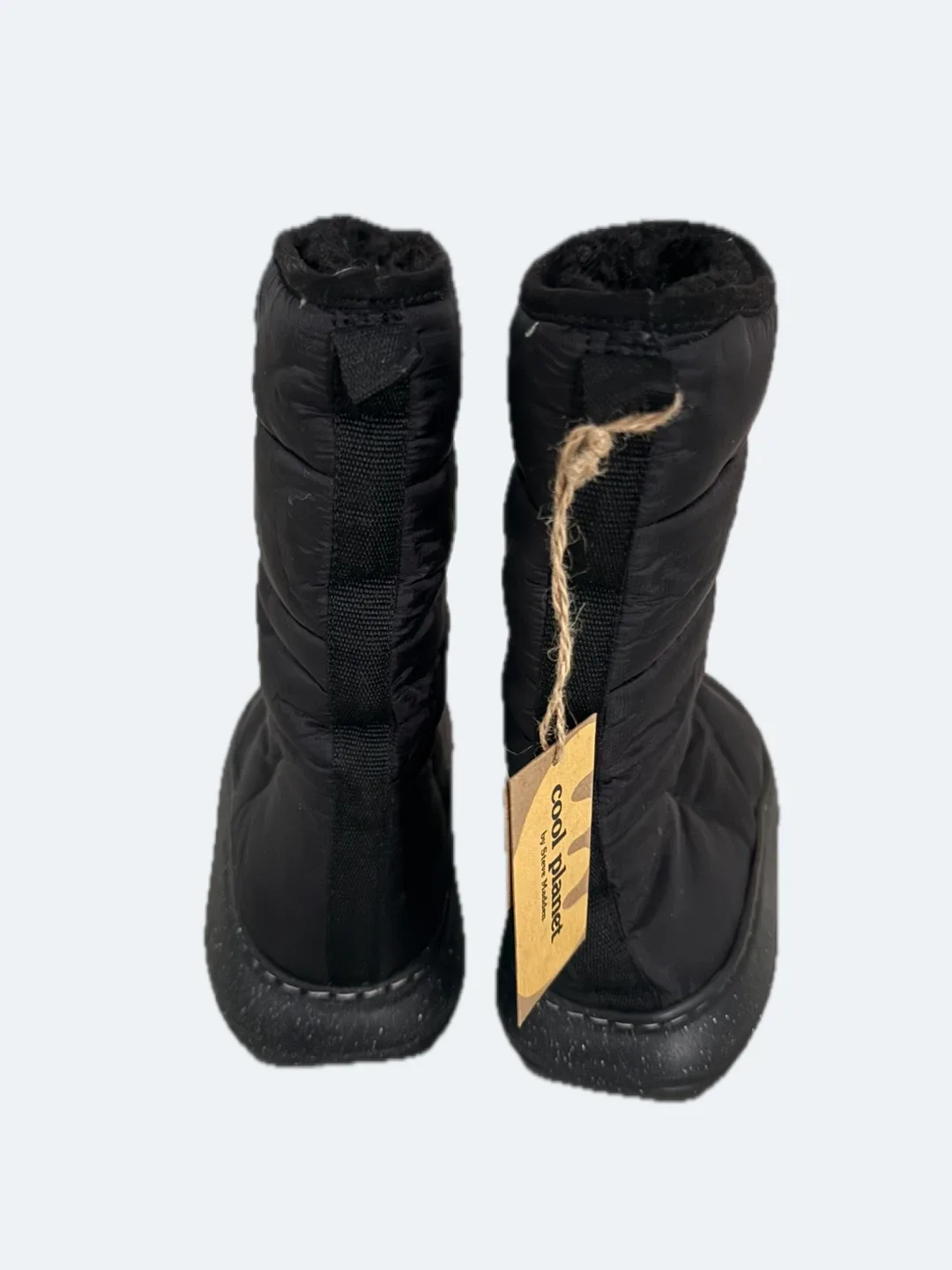Cool Planet Black Puffer Boots - photo 3