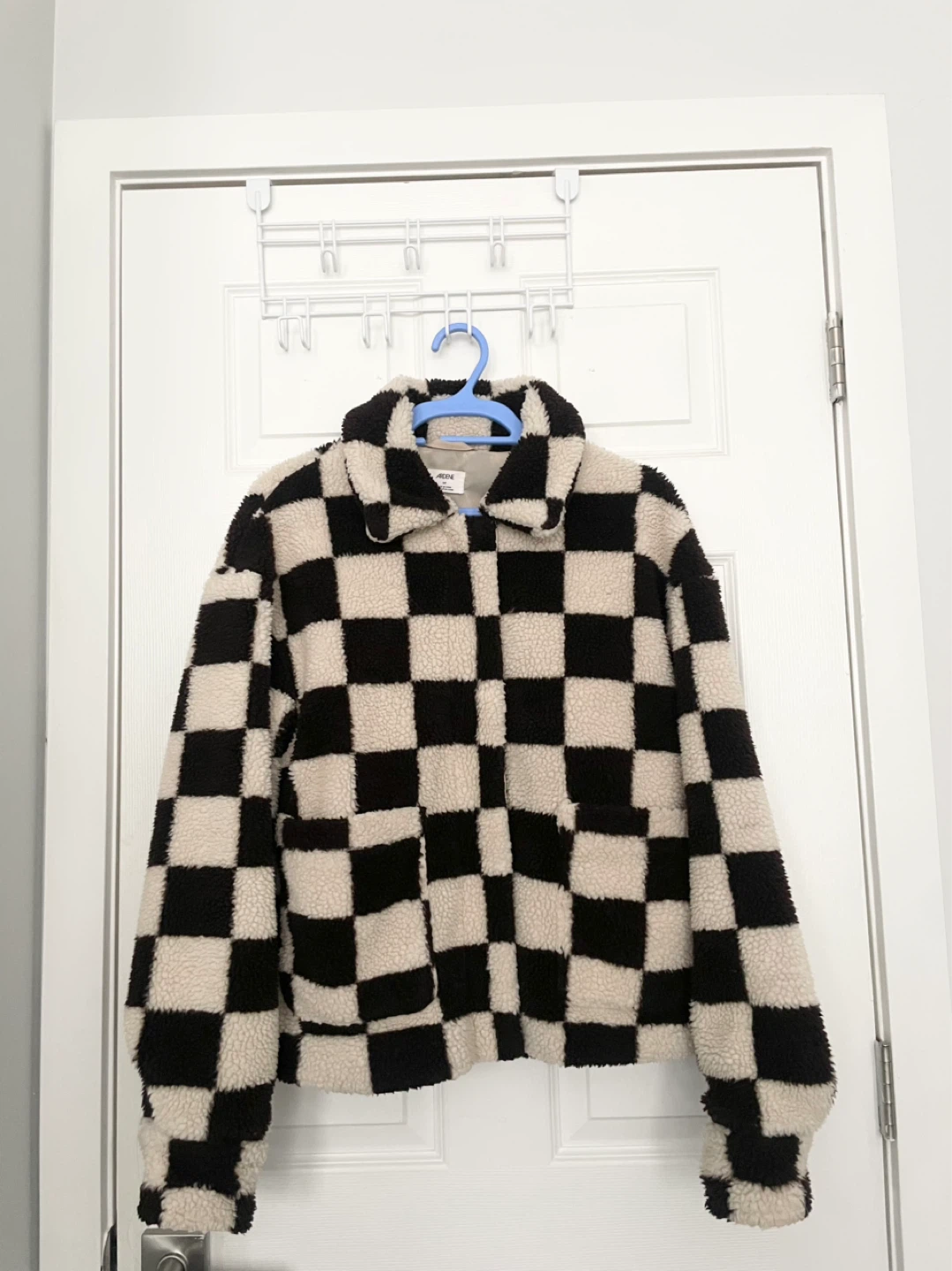 Ardene Checkerboard Fleece Jacket - photo 3