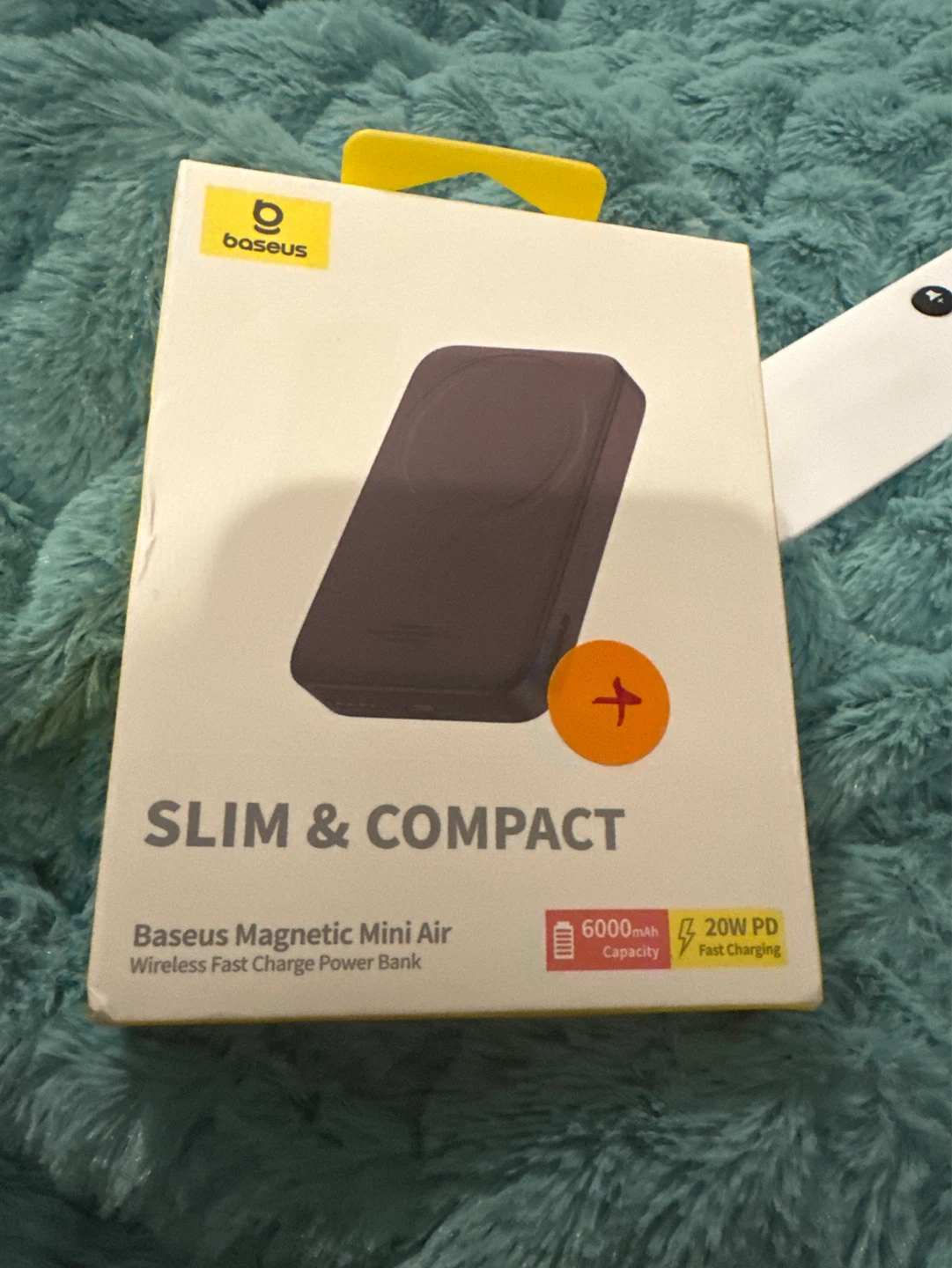 Baseus Magnetic Mini Air Wireless Fast Charge Power Bank 6000mAh