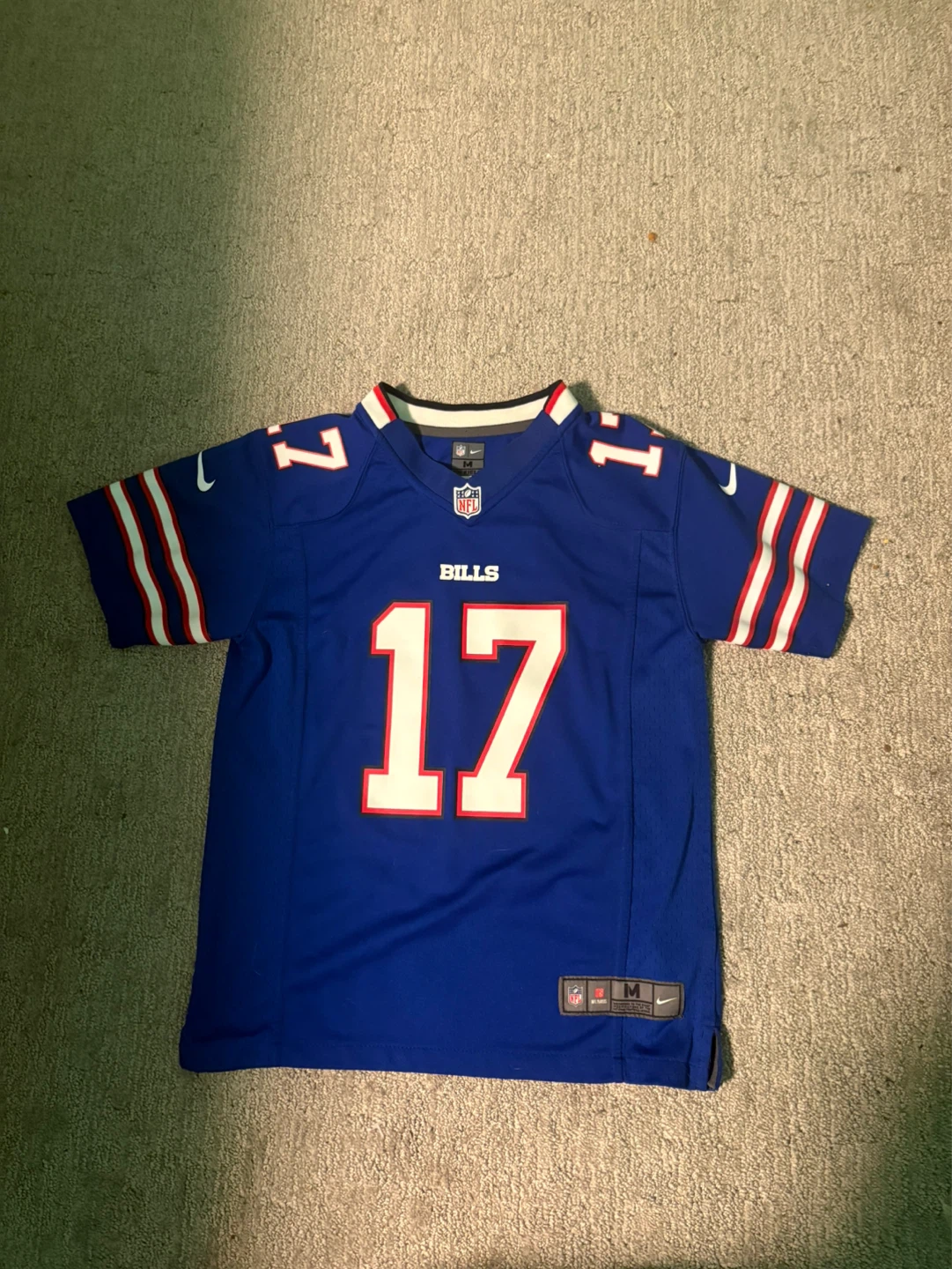 Youth Medium Buffalo Bills Josh Allen Jersey #17