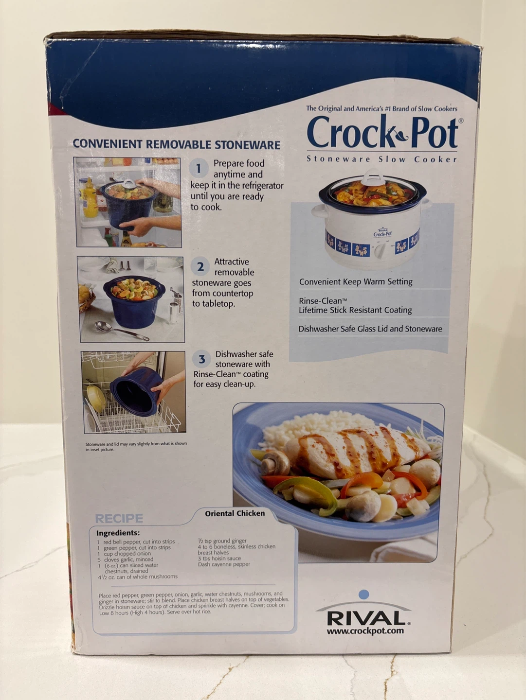 Rival Crock-Pot 5 Quart Slow Cooker - photo 2