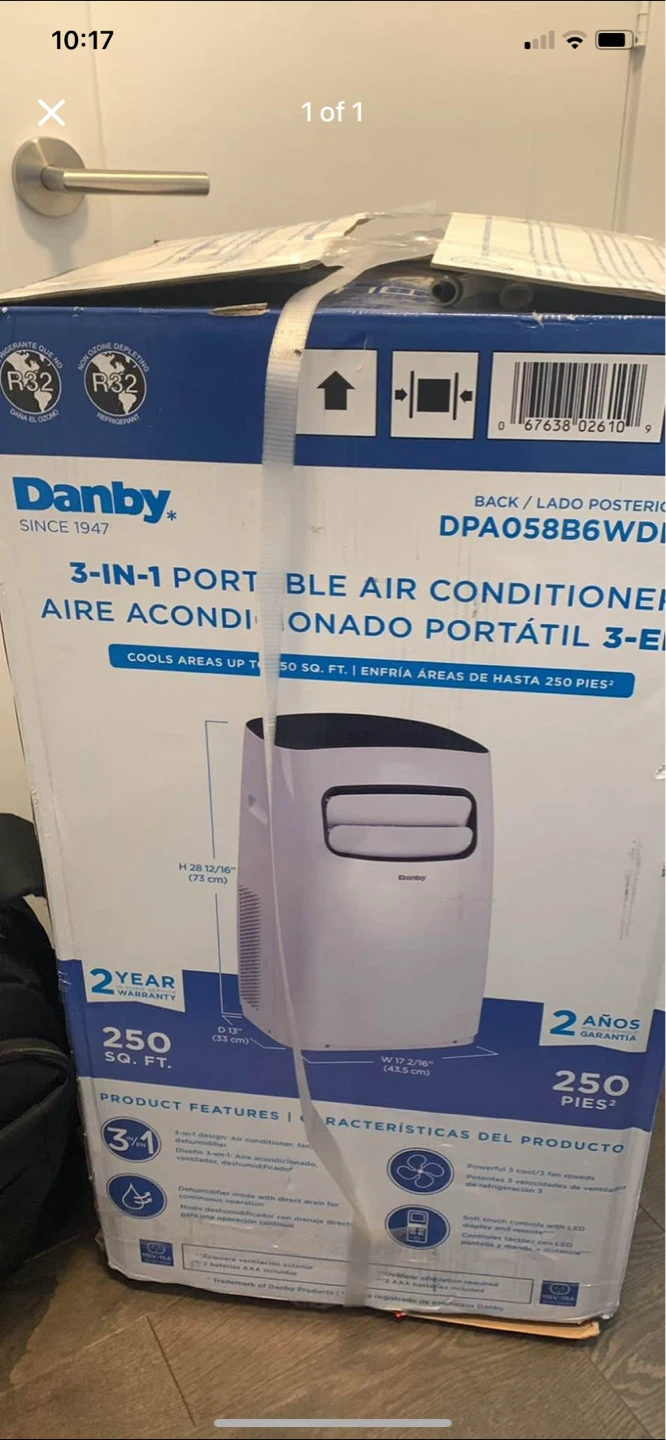 Danby 3-in-1 Portable Air Conditioner - photo 2