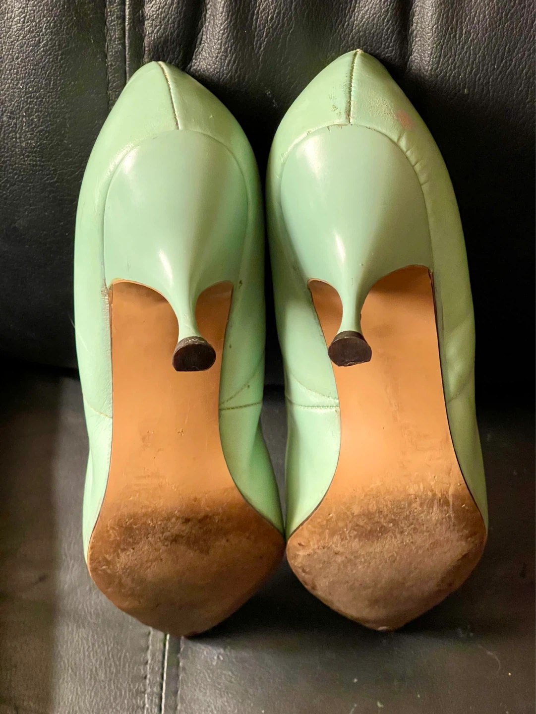 Vintage 1950s women's heels - photo 4