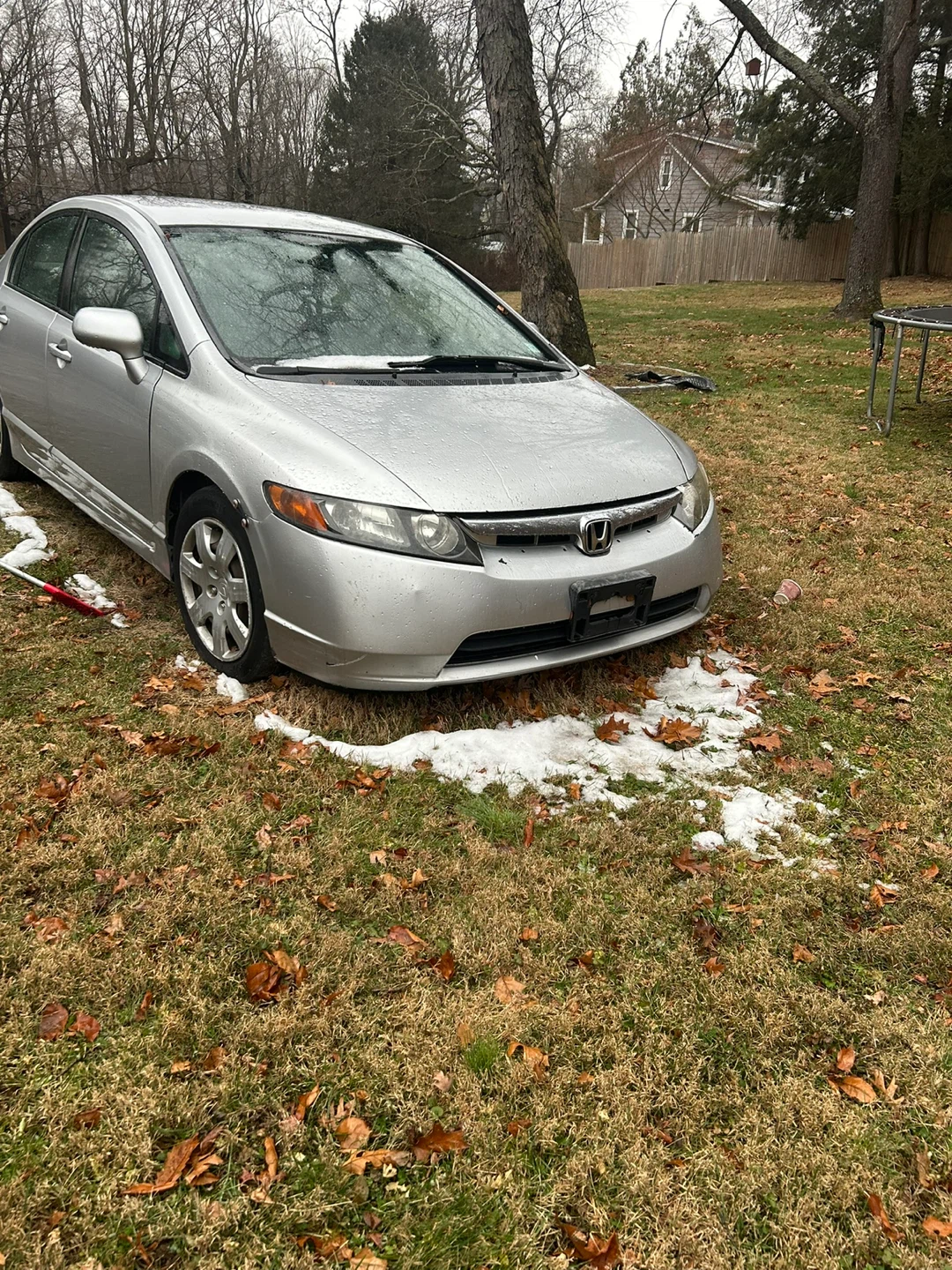 2007 Honda Civic Sedan Silver - photo 3