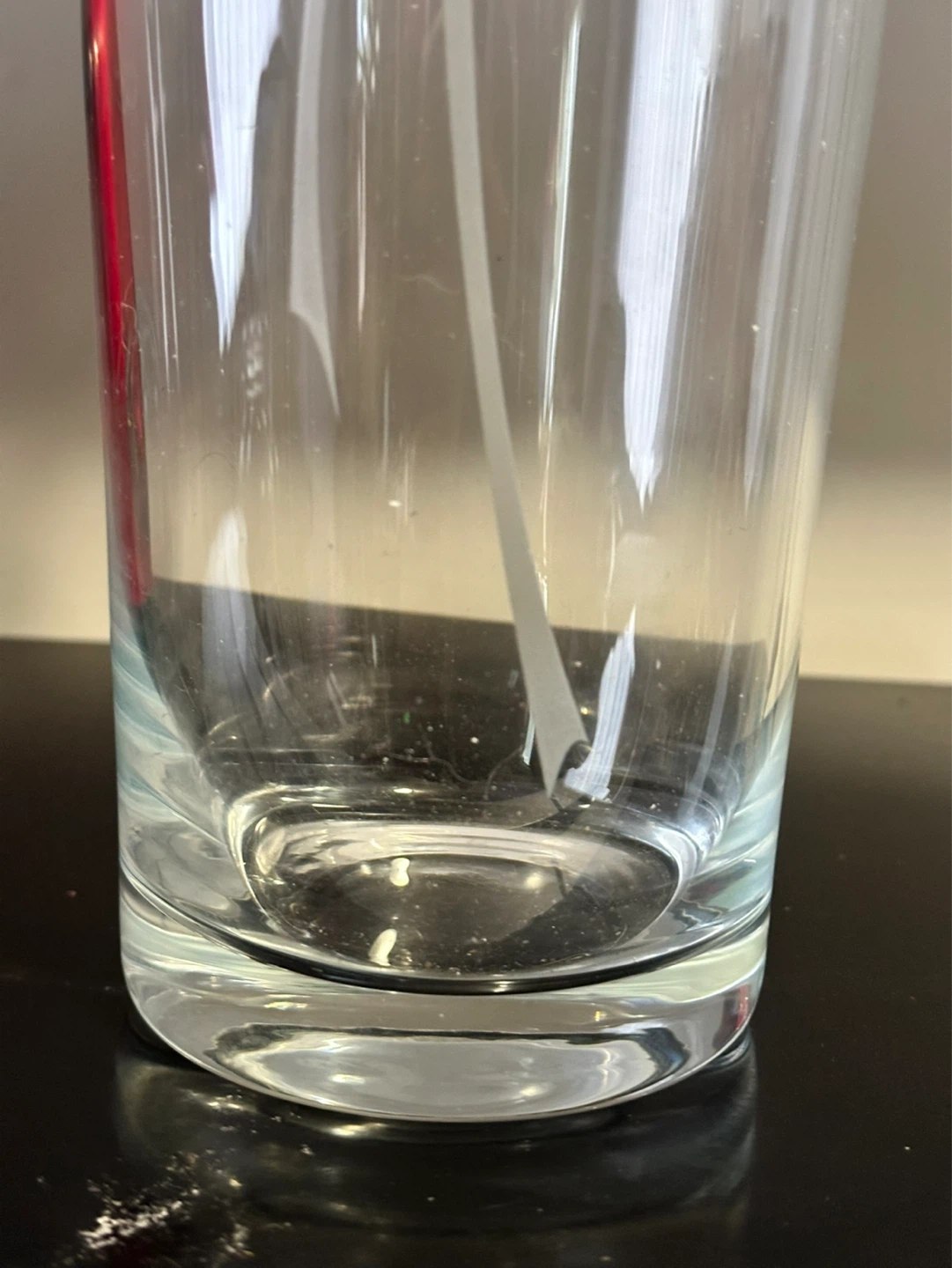 Large laser cut carnation flower crystal vase - photo 4