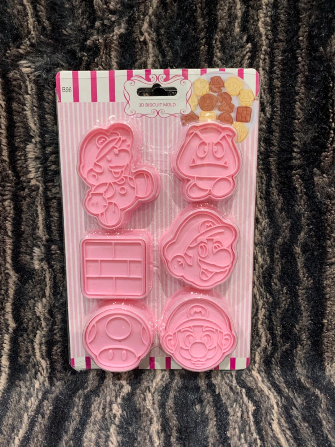 Nintendo Super Mario Cookie Cutters (Set of 6)