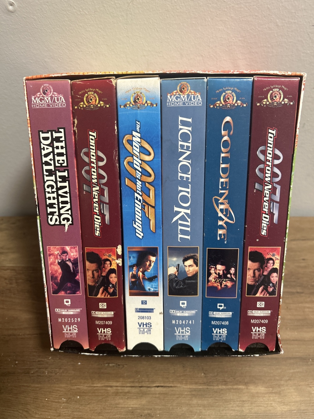 The James Bond Collection 007 Volume 3 VHS Set - photo 4