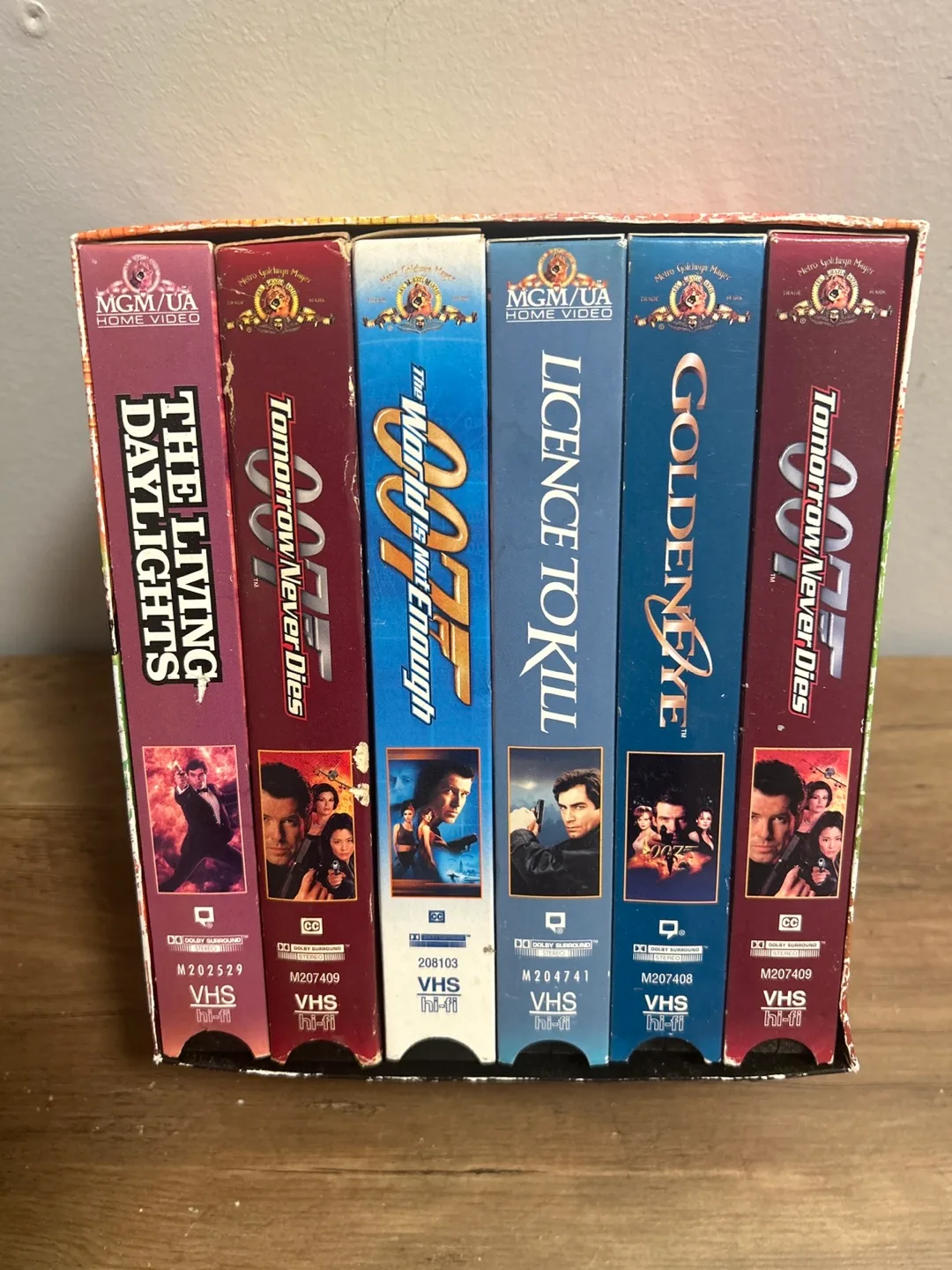 The James Bond Collection 007 Volume 3 VHS Set - photo 4