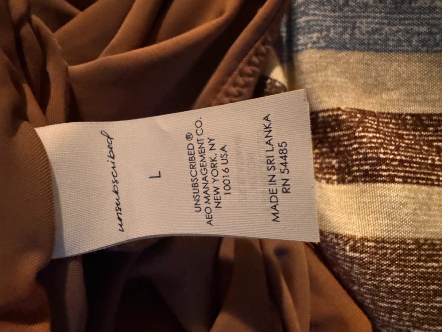 Unsubscribed Swimsuit - Brown, Size L - photo 2