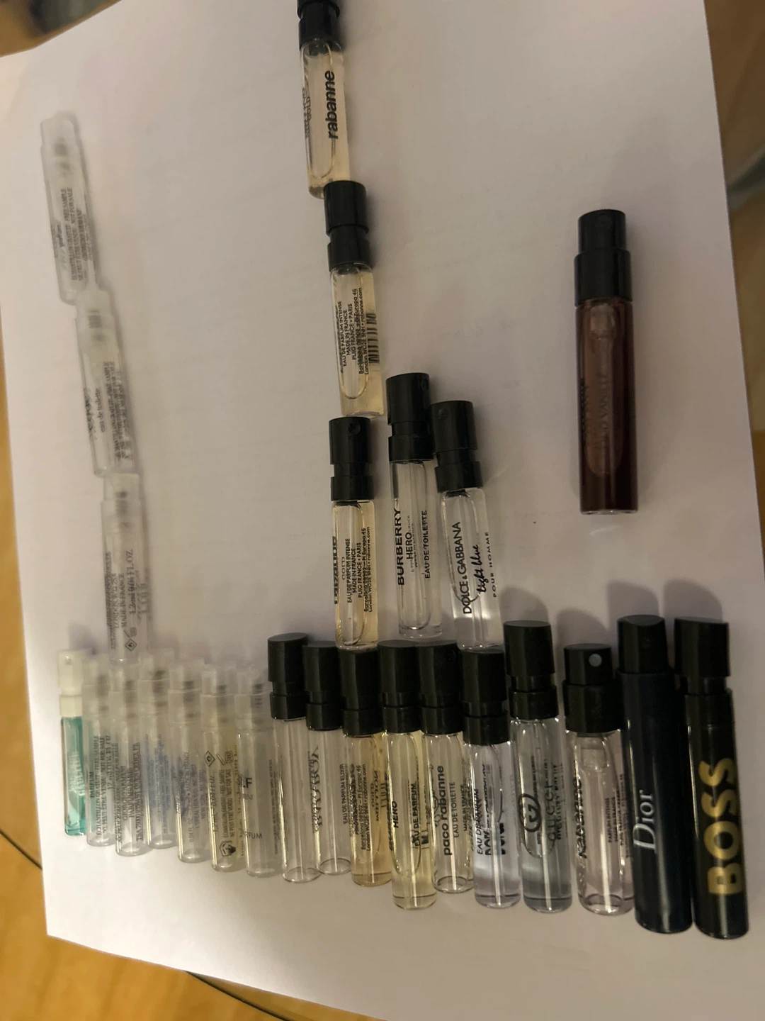 Men’s Cologne Samples