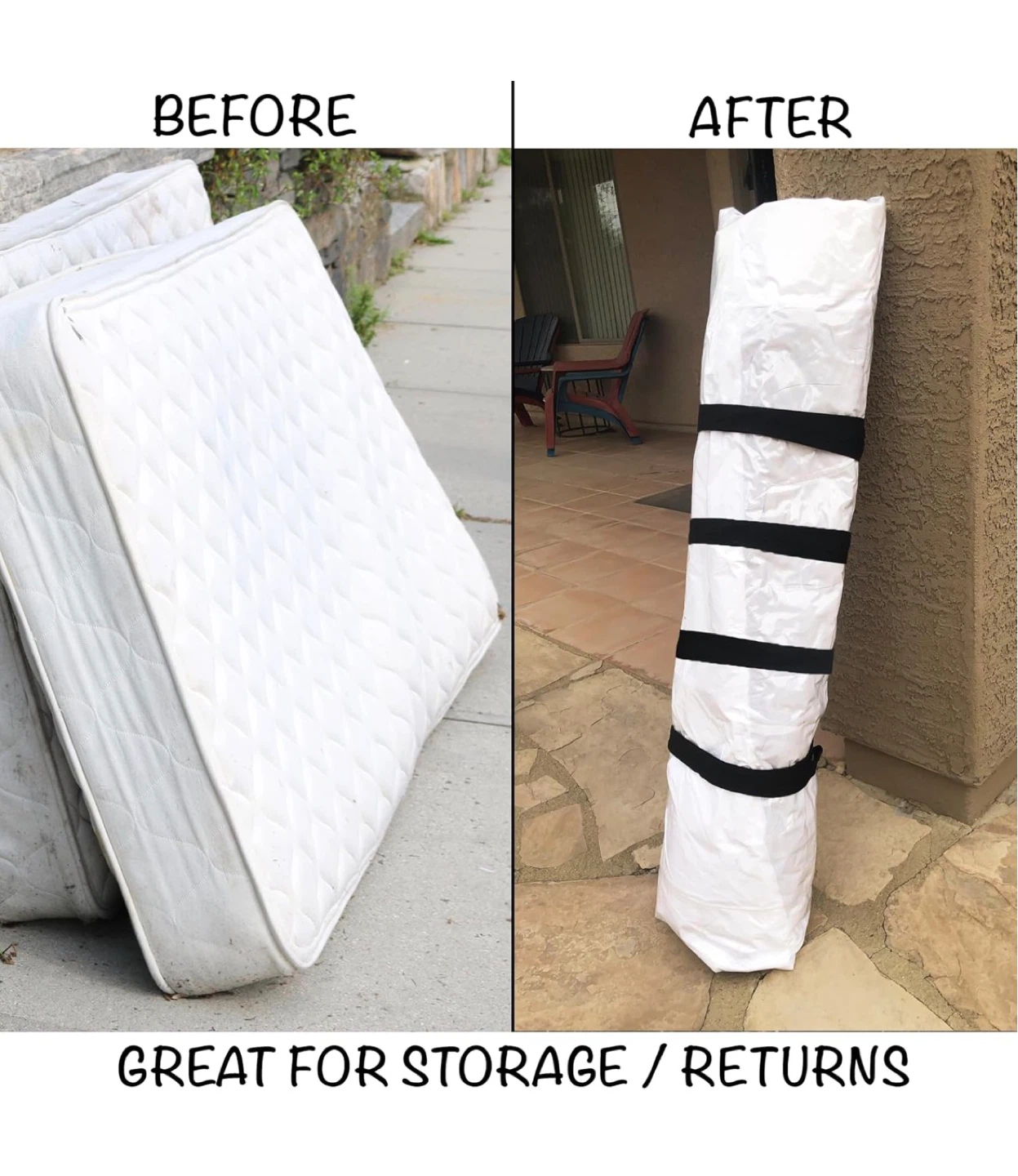 King Size Mattress Vacuum Compression Bag - photo 3
