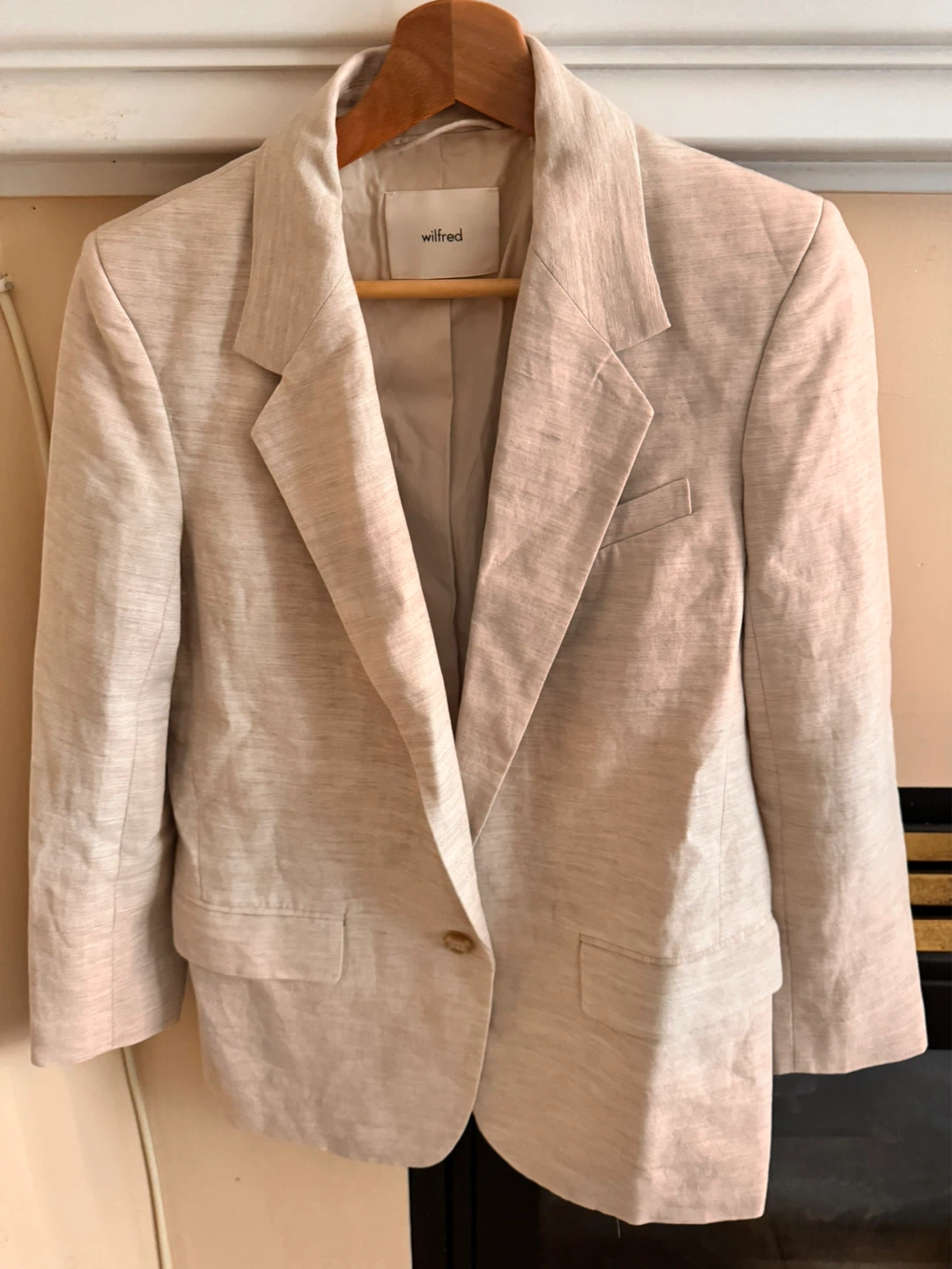 Wilfred Linen Blend Blazer