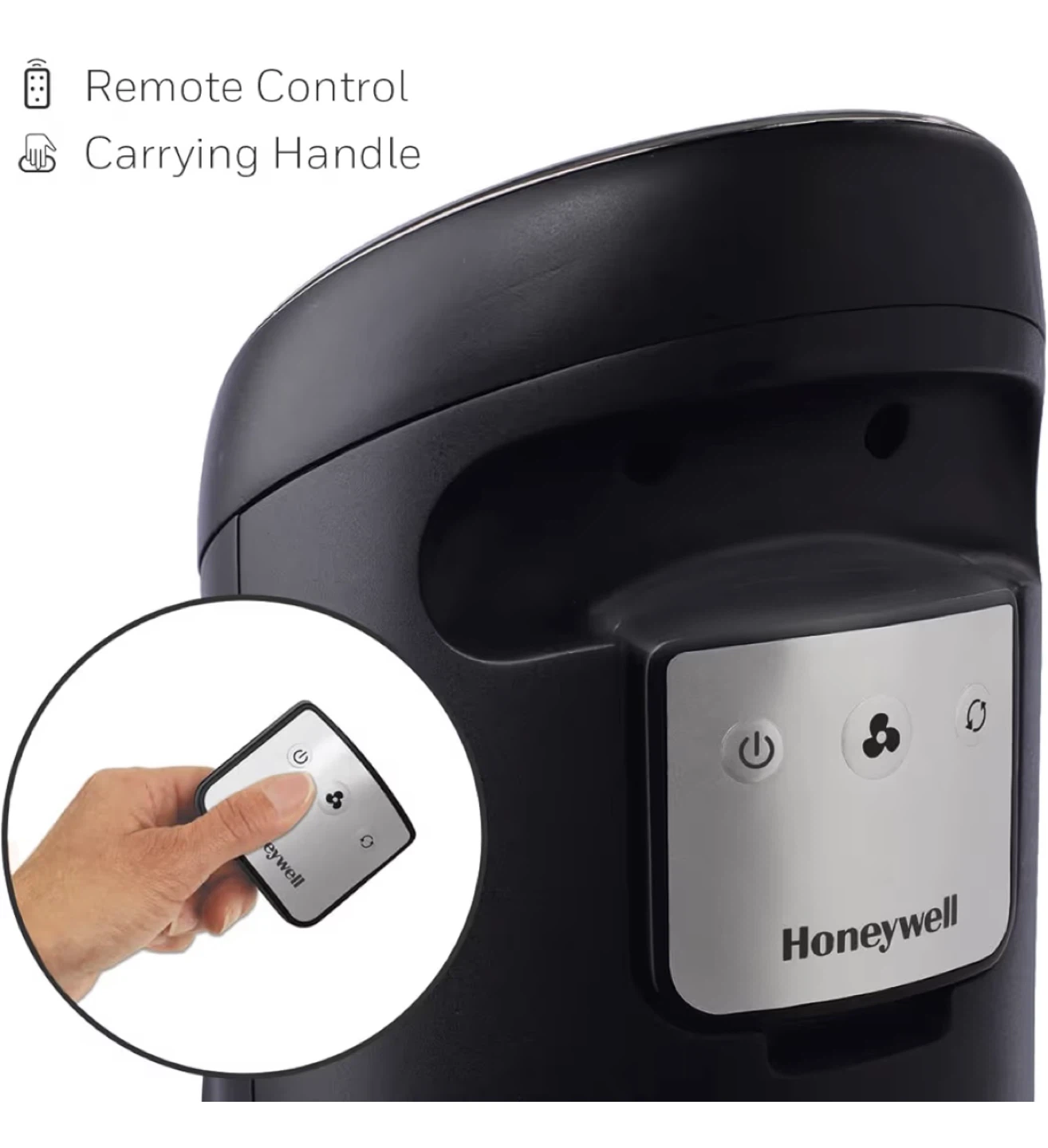 Honeywell QuietSet 8 Whole Room Tower Fan HYF290BC - Black - photo 4