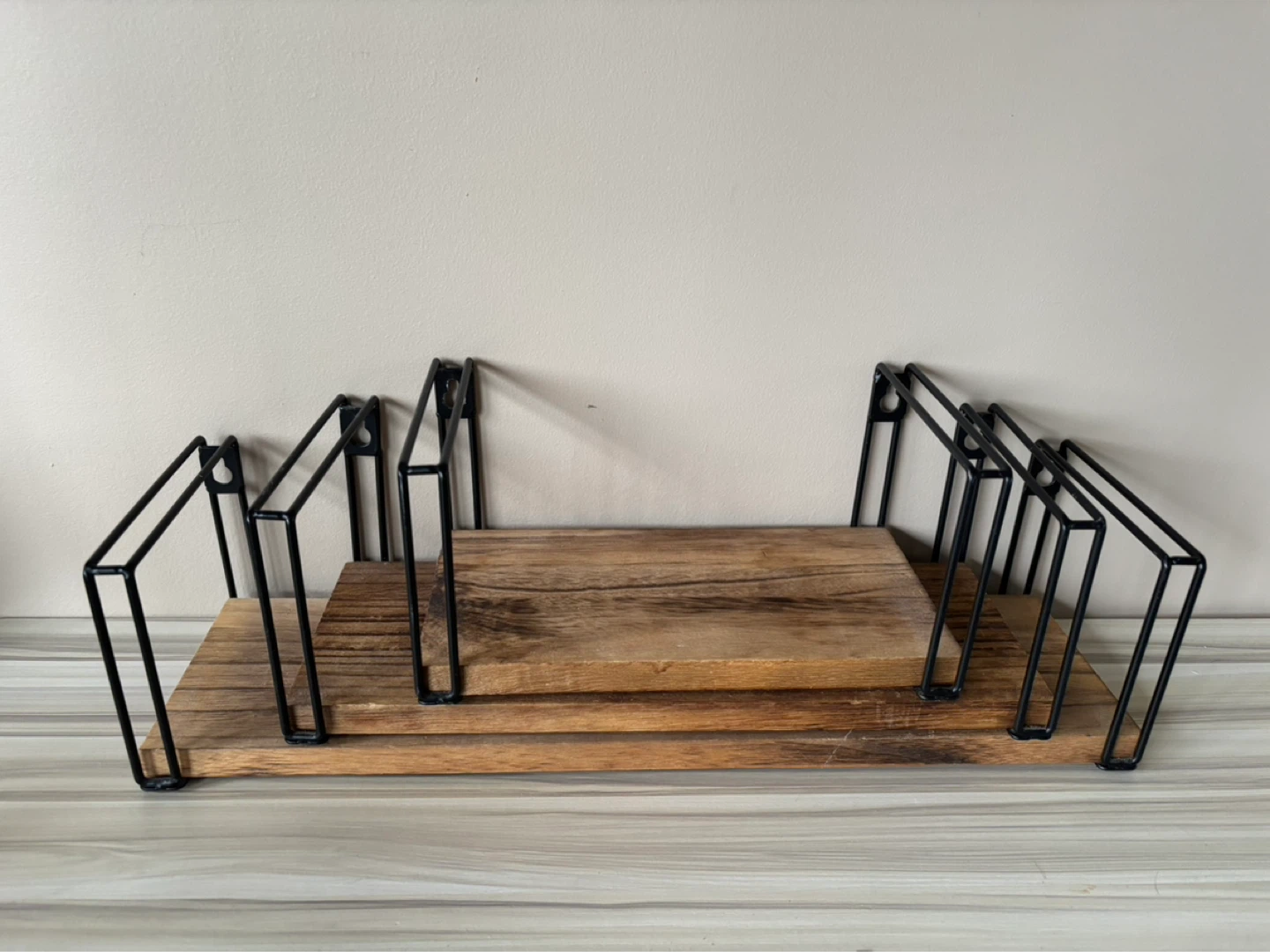 3-Piece Floating Wall Shelves Set - photo 2