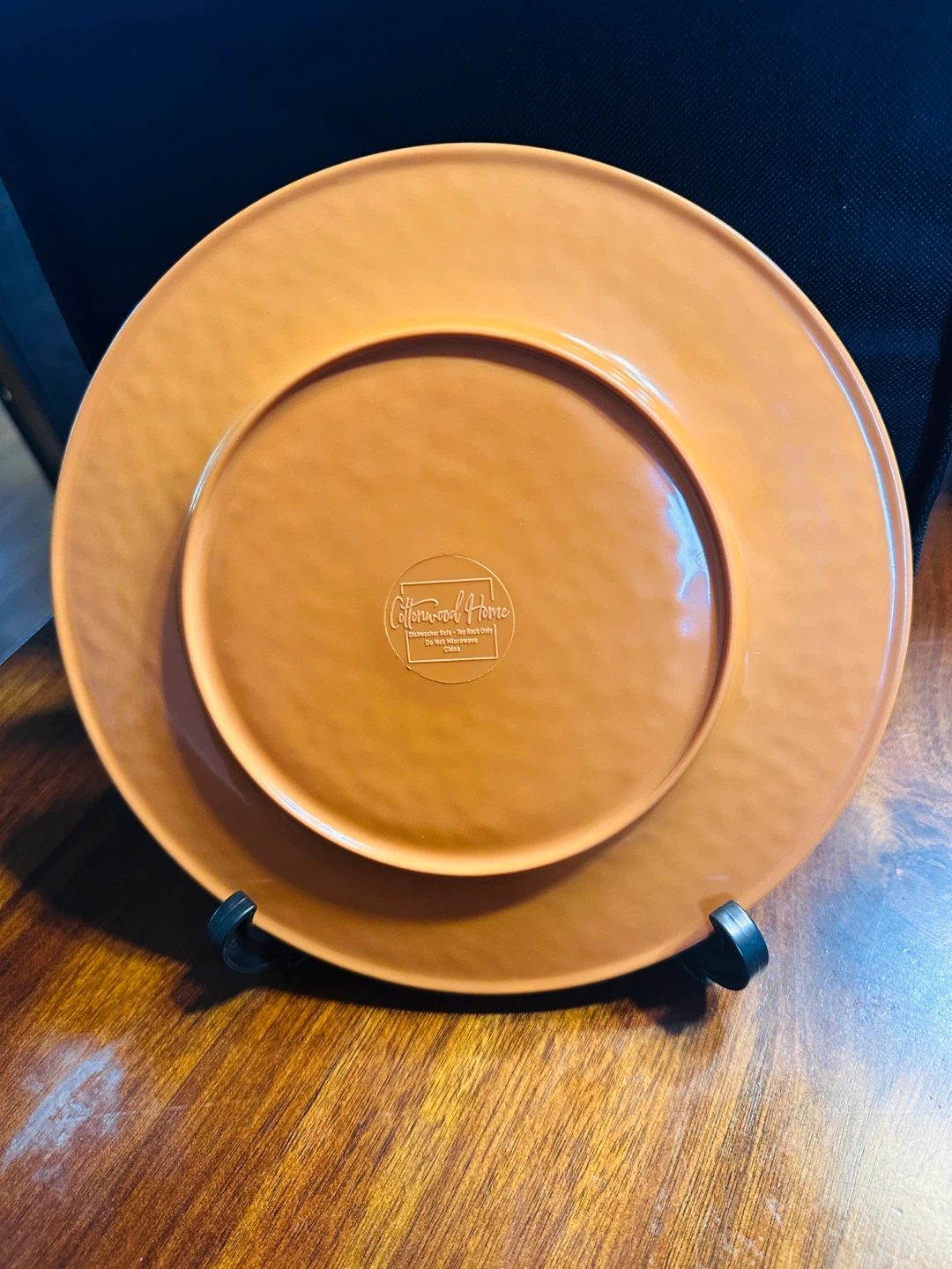 Set of 4 Salad Plates Fish Melamine - photo 3