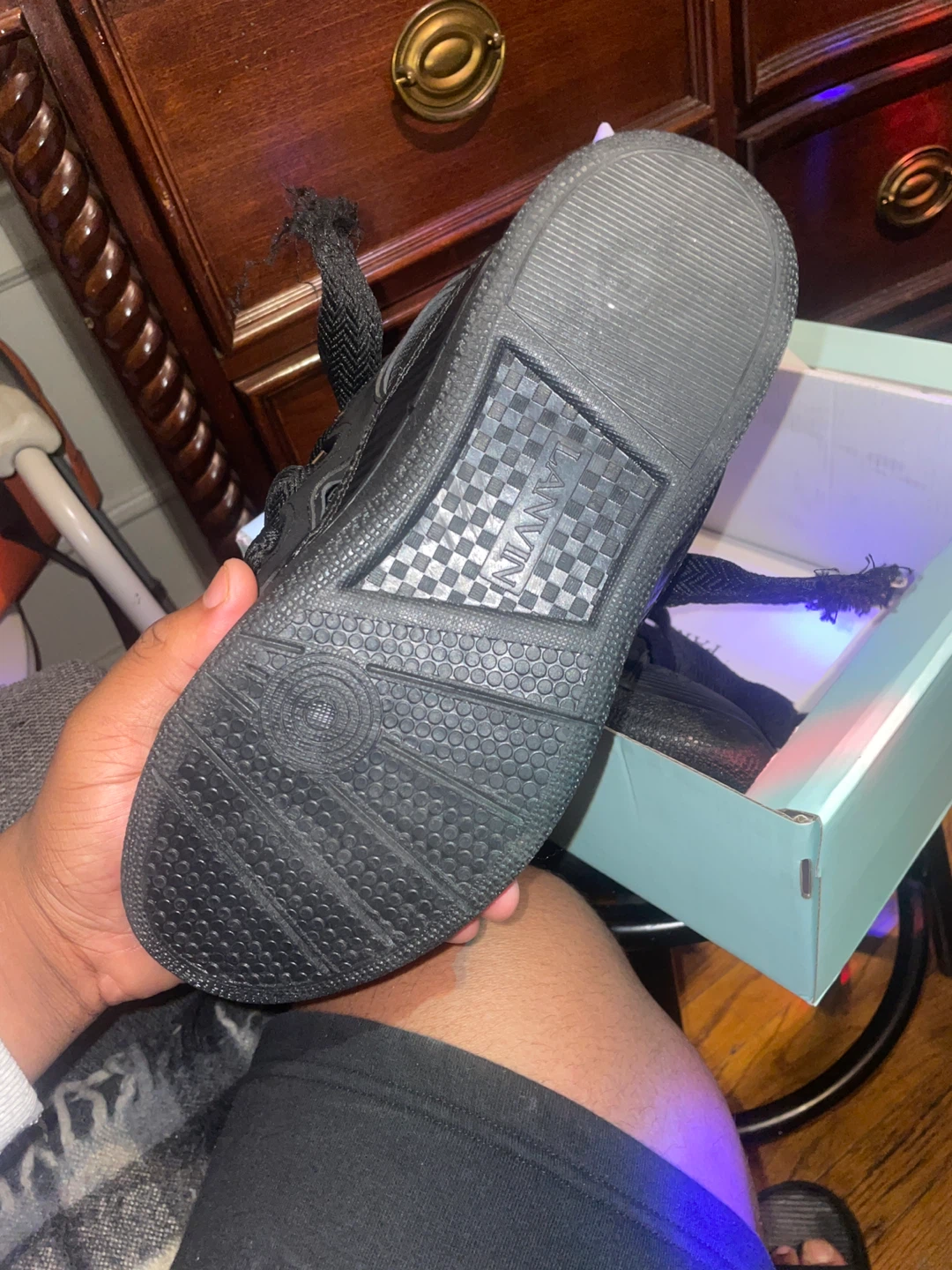 Black Lanvin Sneakers EUR 41 - photo 2