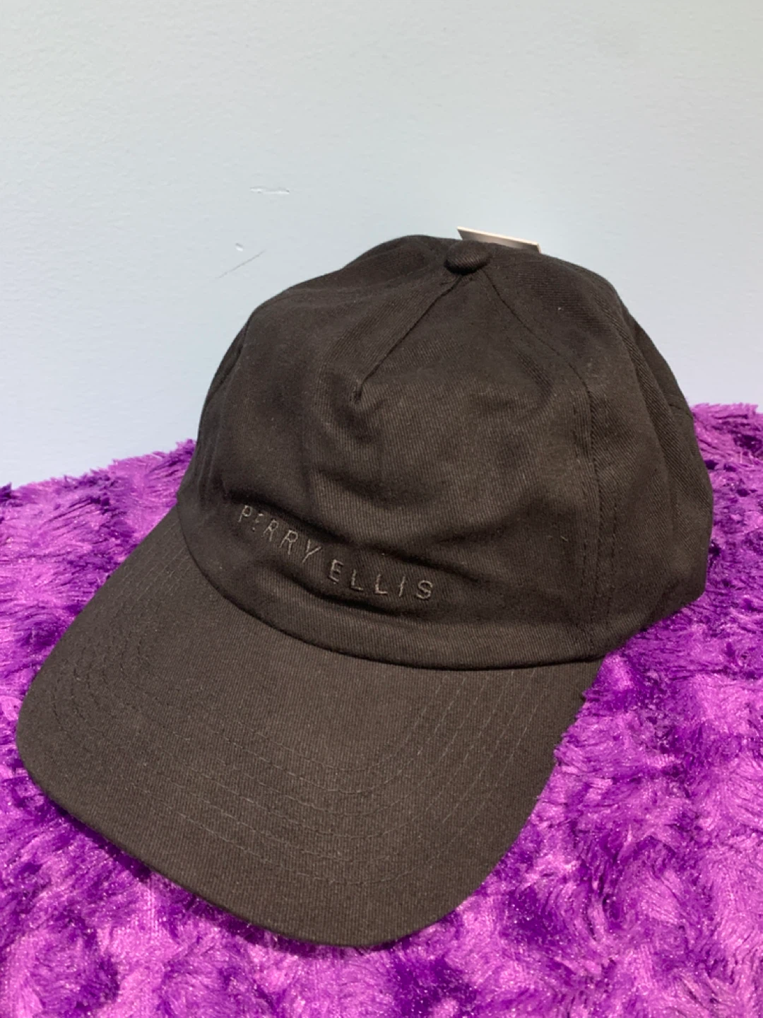Perry Ellis Black Baseball Cap - OSFM