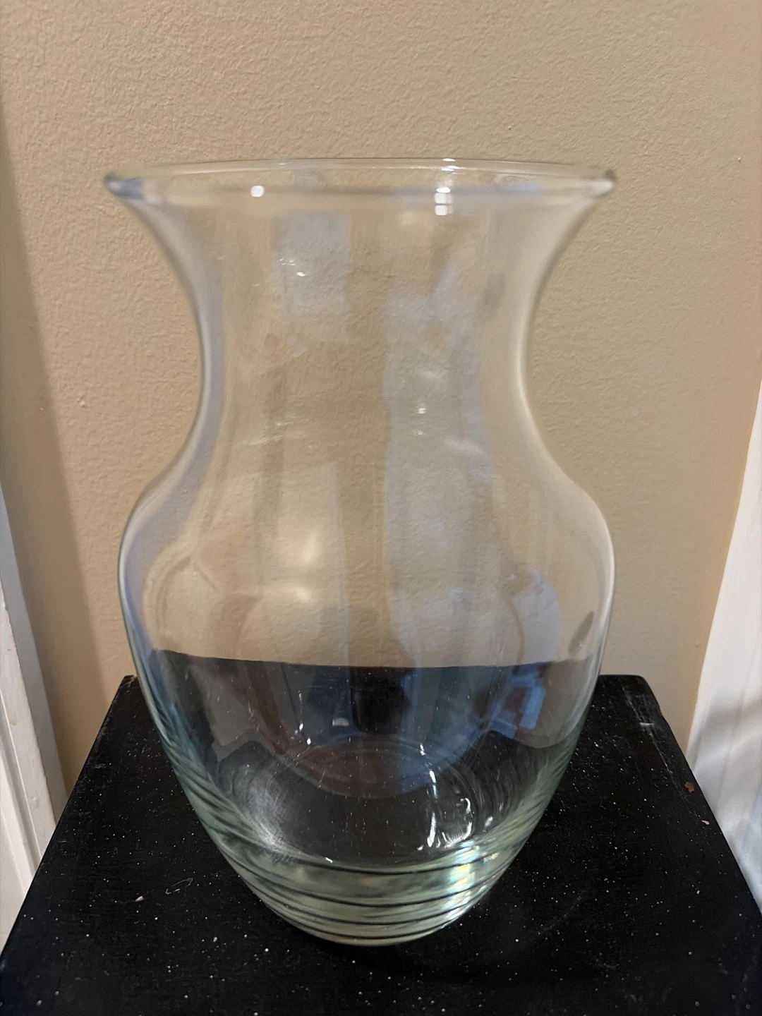 Clear Glass Vase