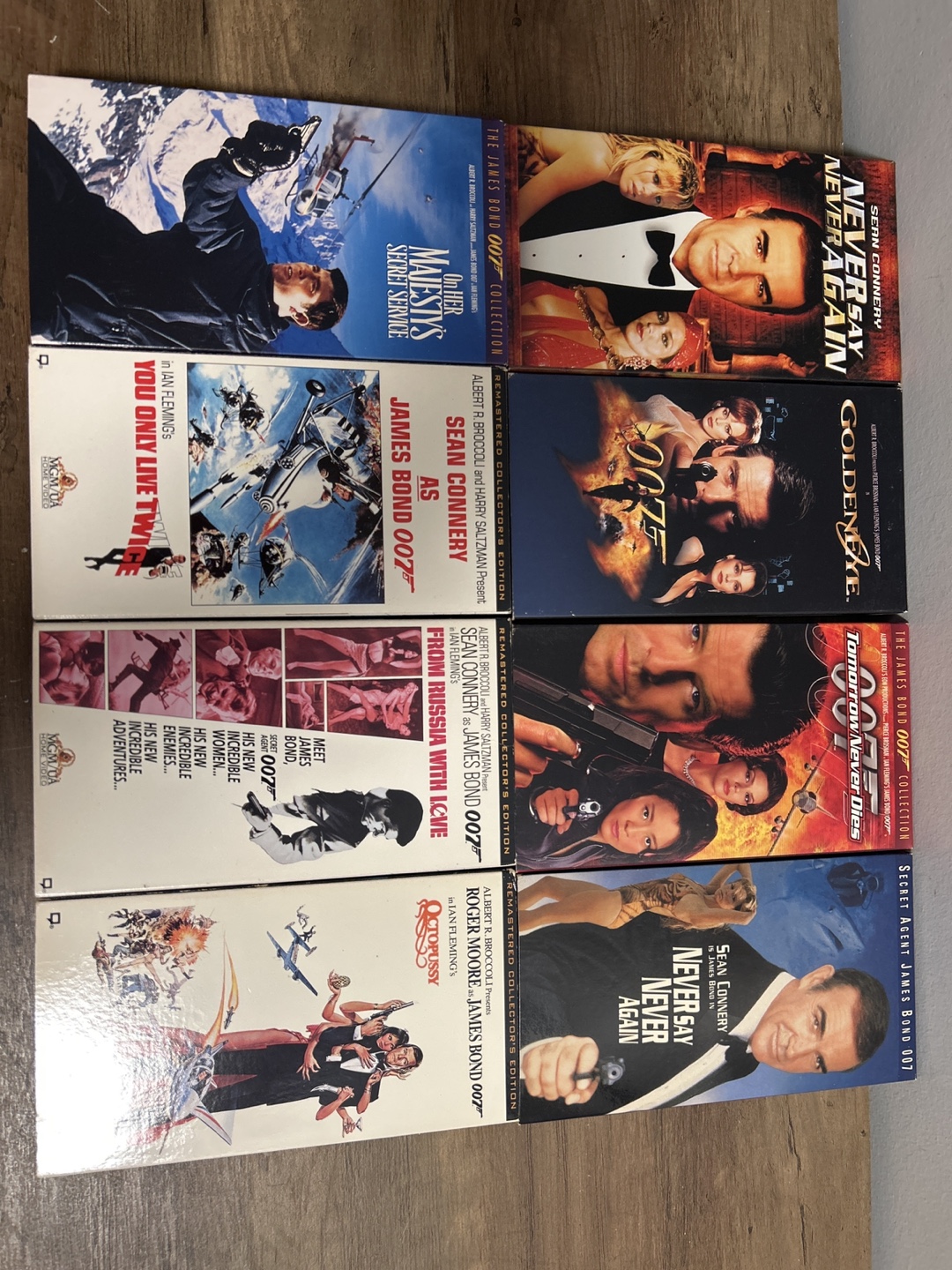 James Bond 007 VHS Collection - photo 2