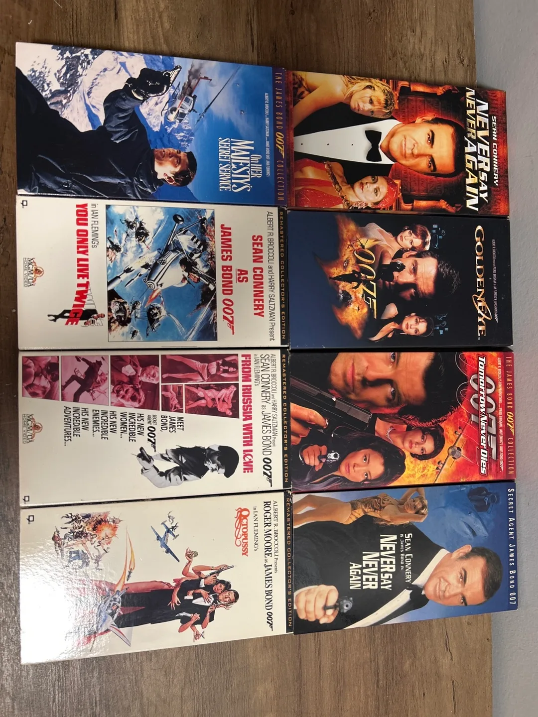 James Bond 007 VHS Collection - photo 2