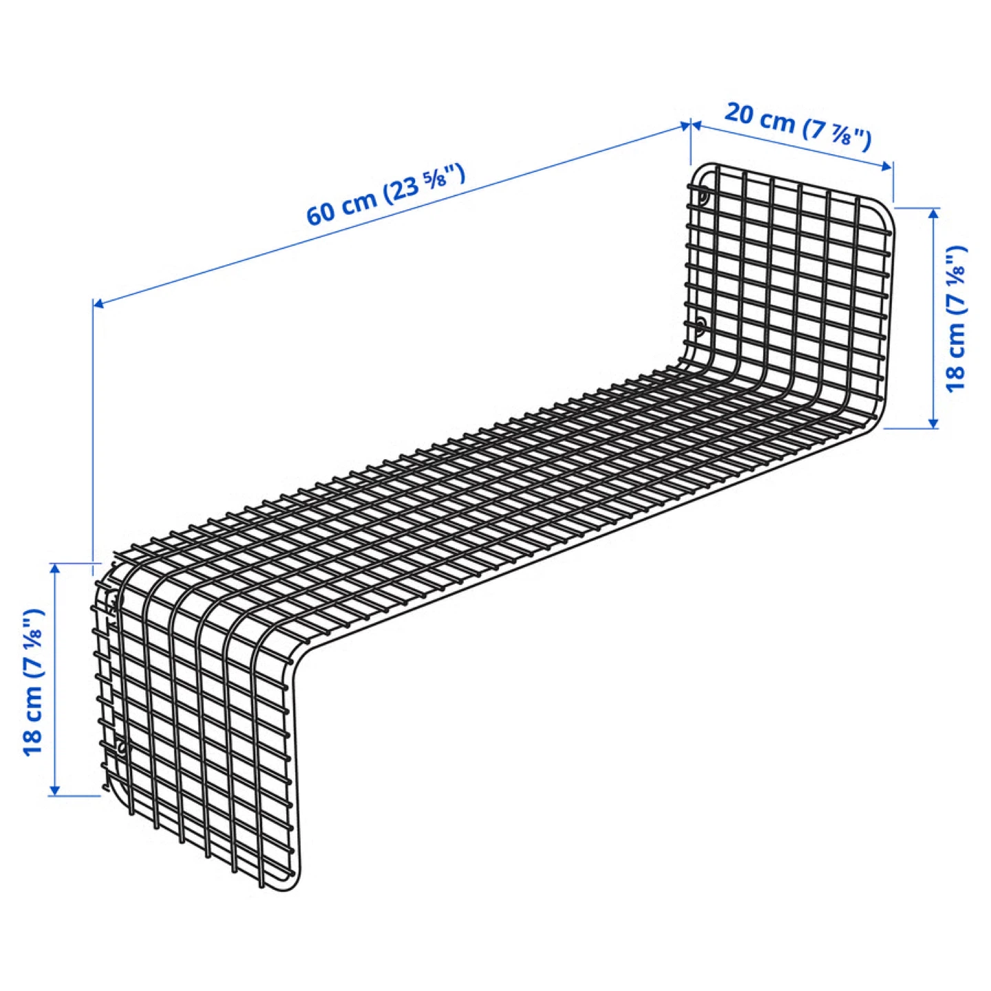 IKEA Gold Wire Shelf - photo 3