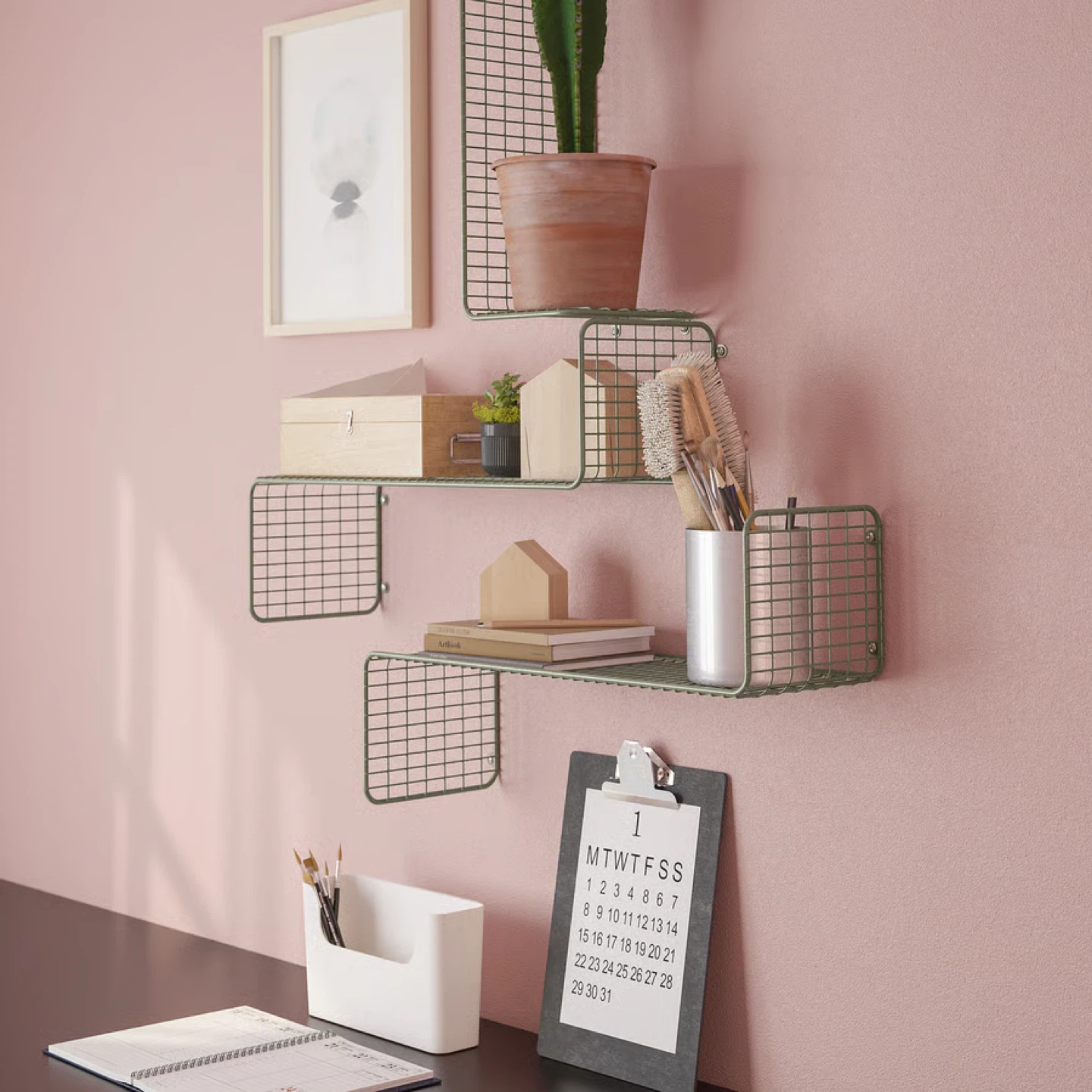 IKEA Gold Wire Shelf - photo 2