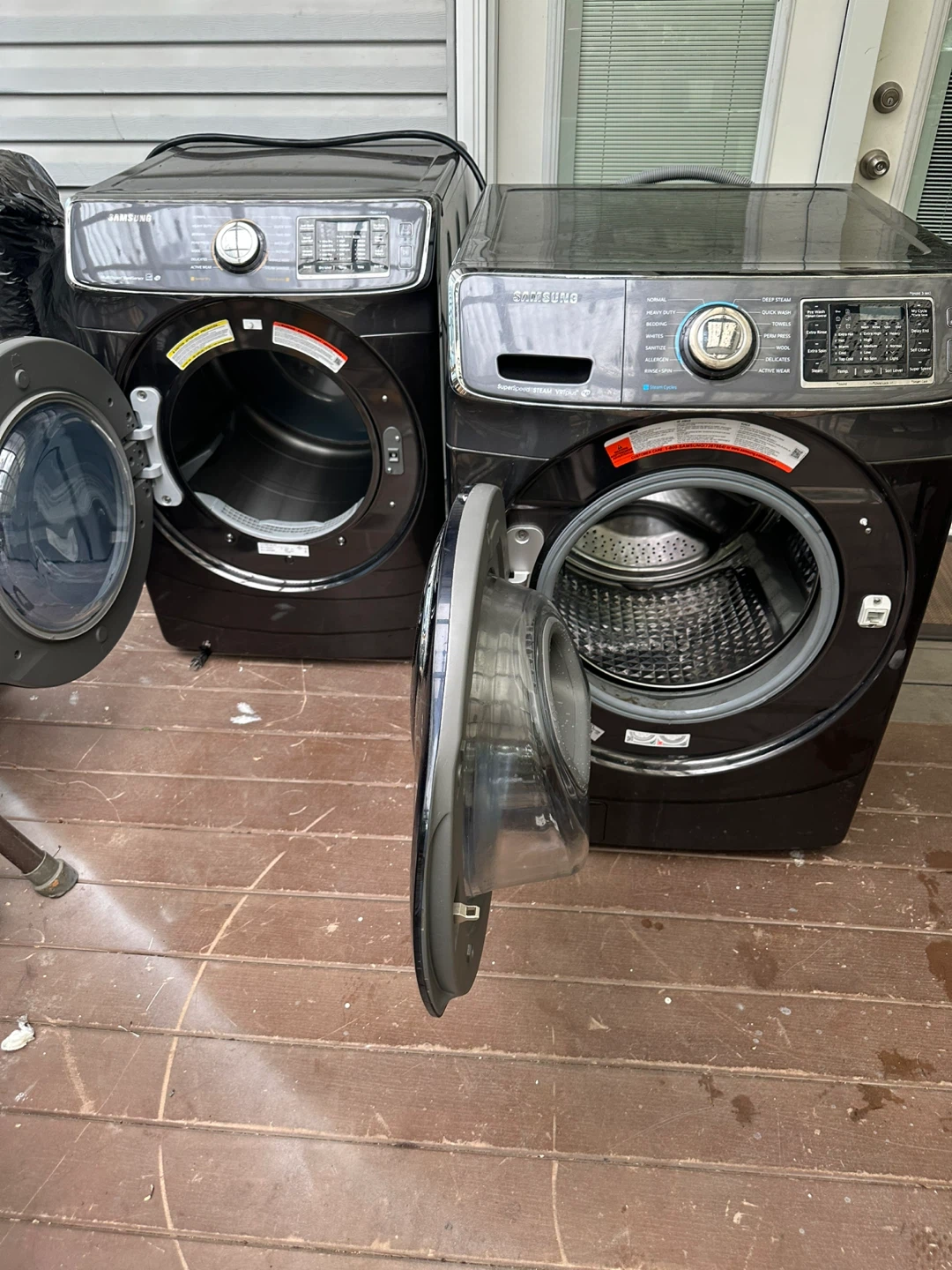 Samsung dryer and washer - photo 5
