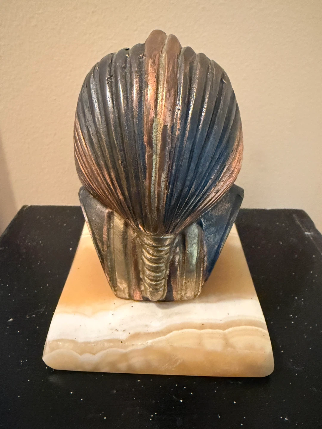 Bust of Tutankhamun on Onyx Base - photo 3