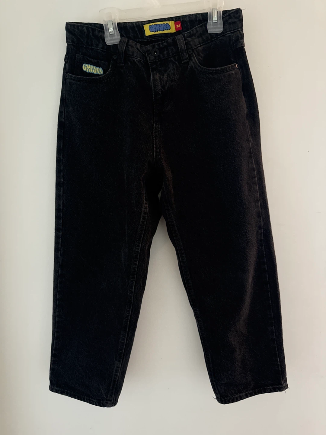 Like New OMRURB Black Denim Jeans Size 24