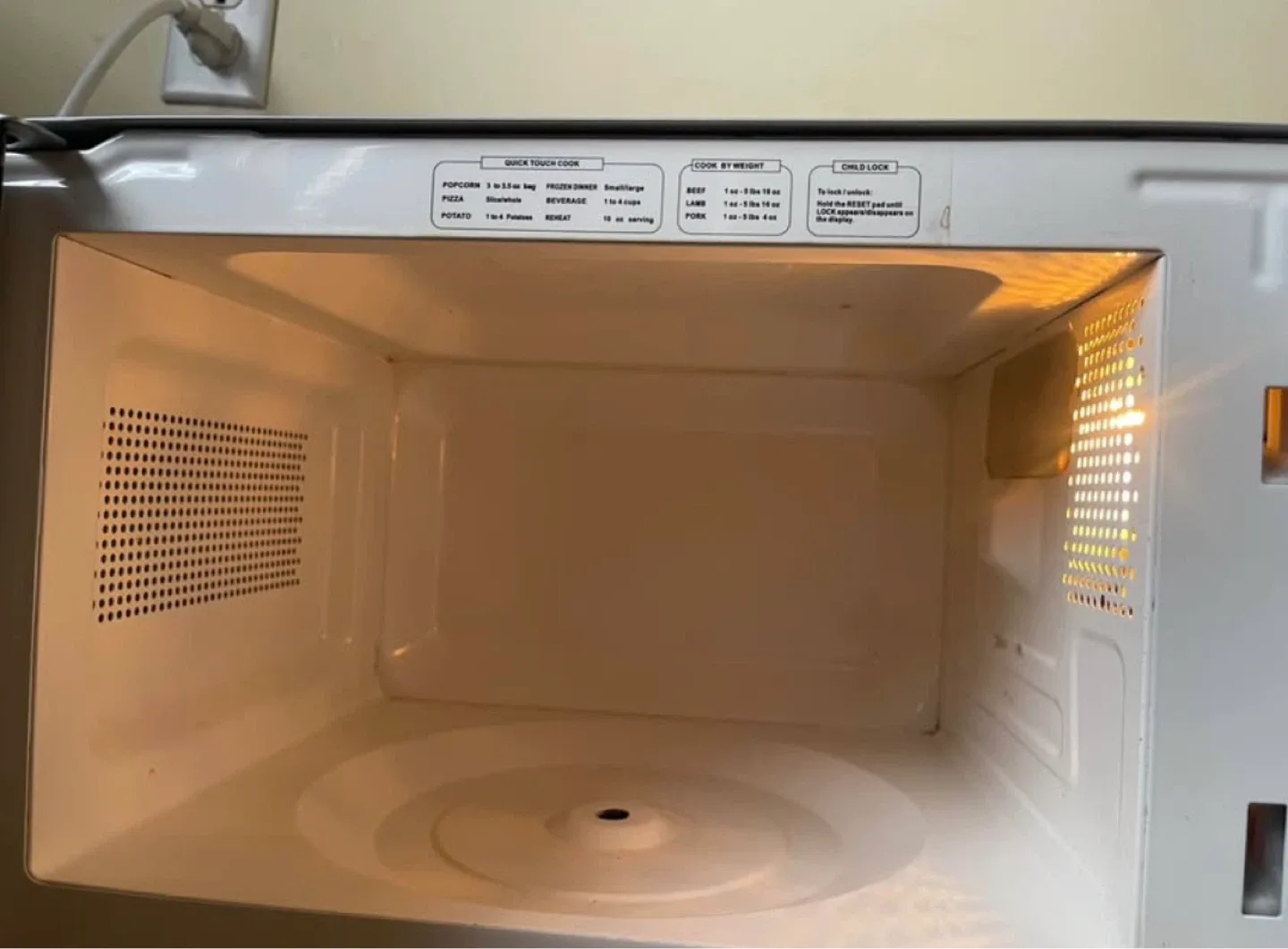 Stainless steel microwave - photo 4