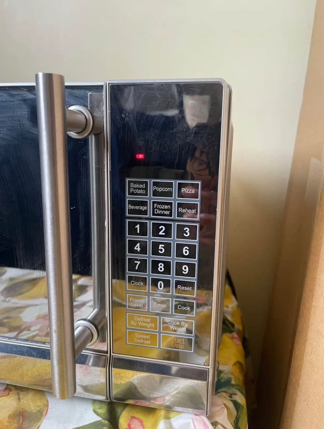 Stainless steel microwave - photo 2