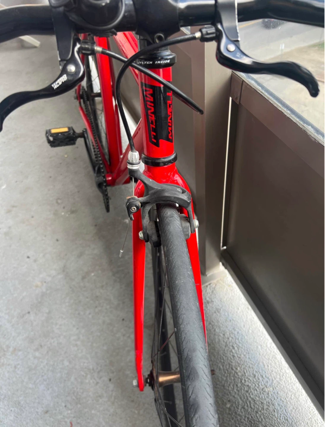 Red Minelli Road Bike - photo 4
