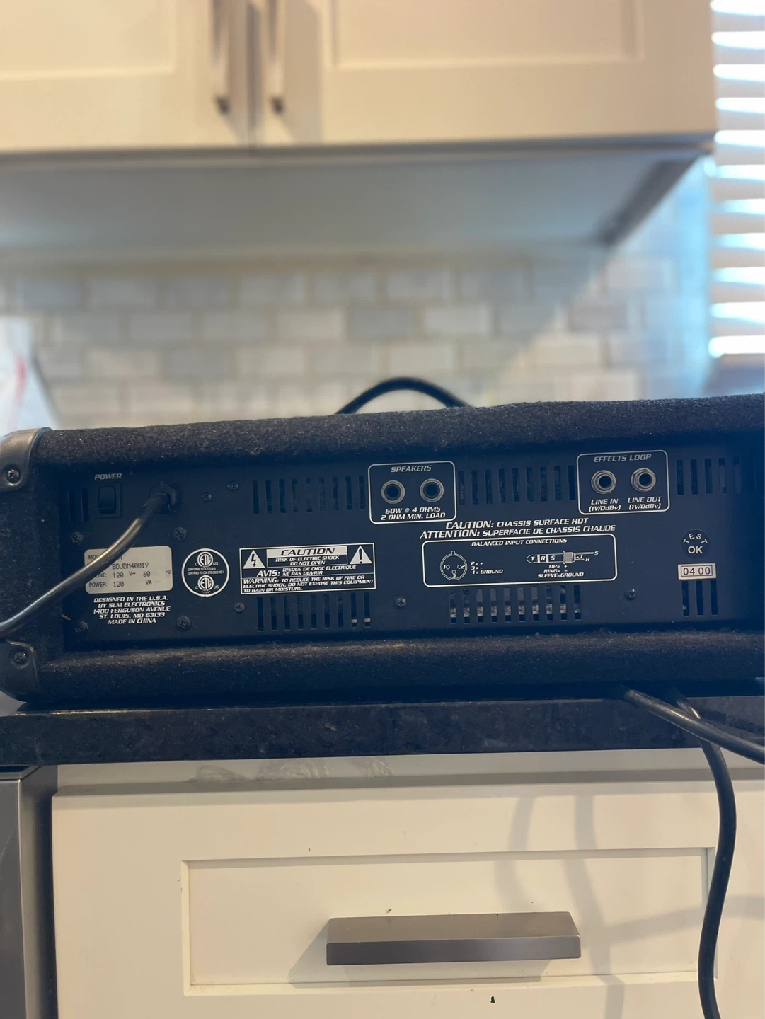 Crate PA-4 4-Channel Powered Mixer - photo 2
