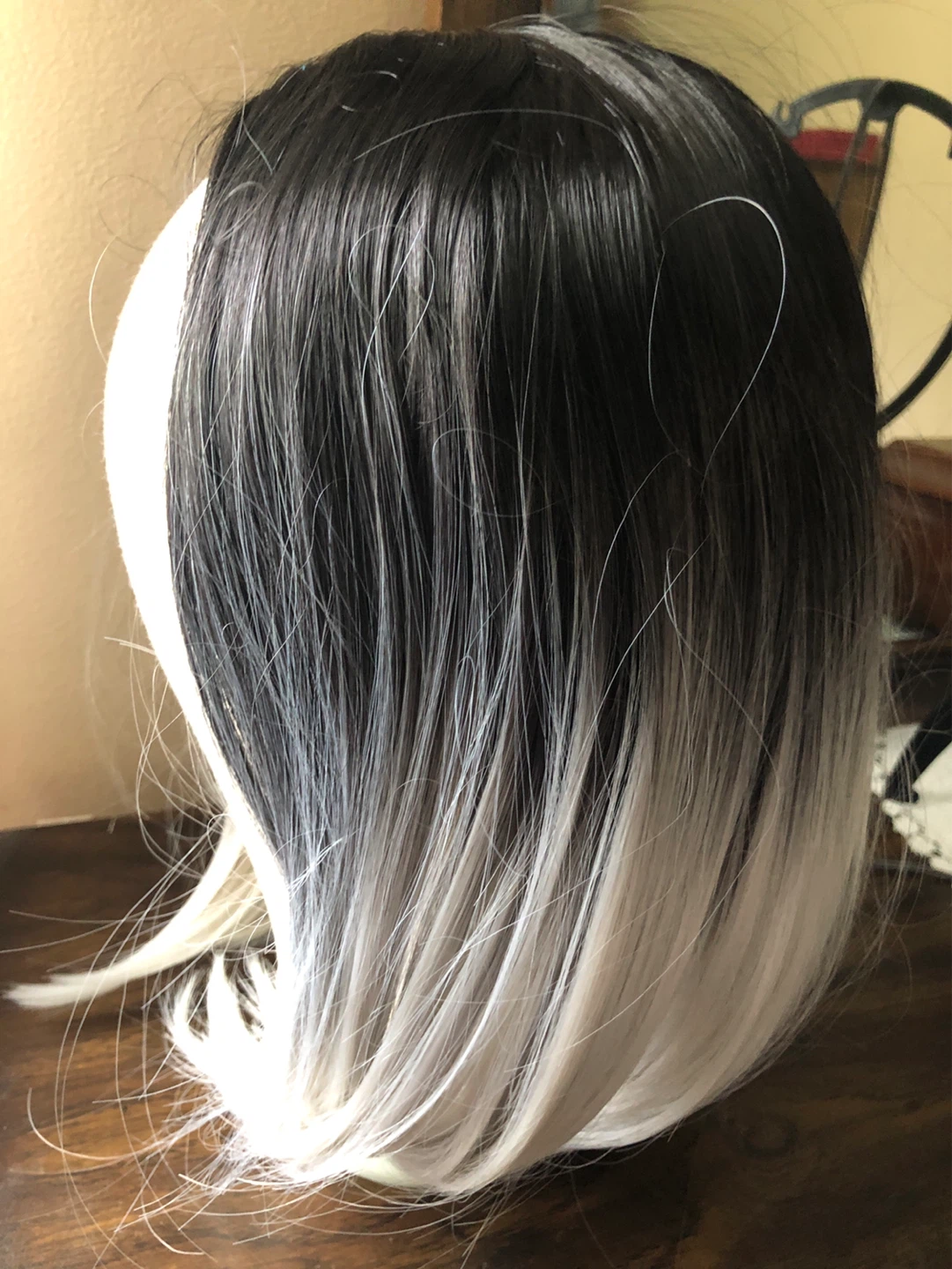 Black to Grey Ombre Bob Wig - photo 2