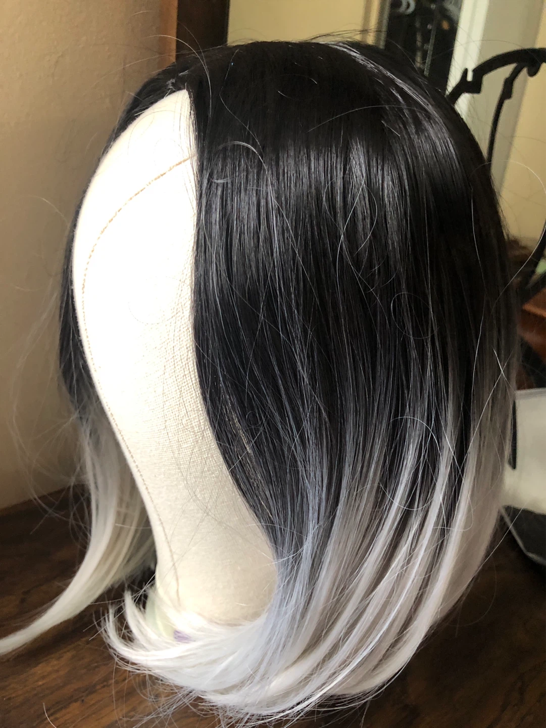 Black to Grey Ombre Bob Wig - photo 3